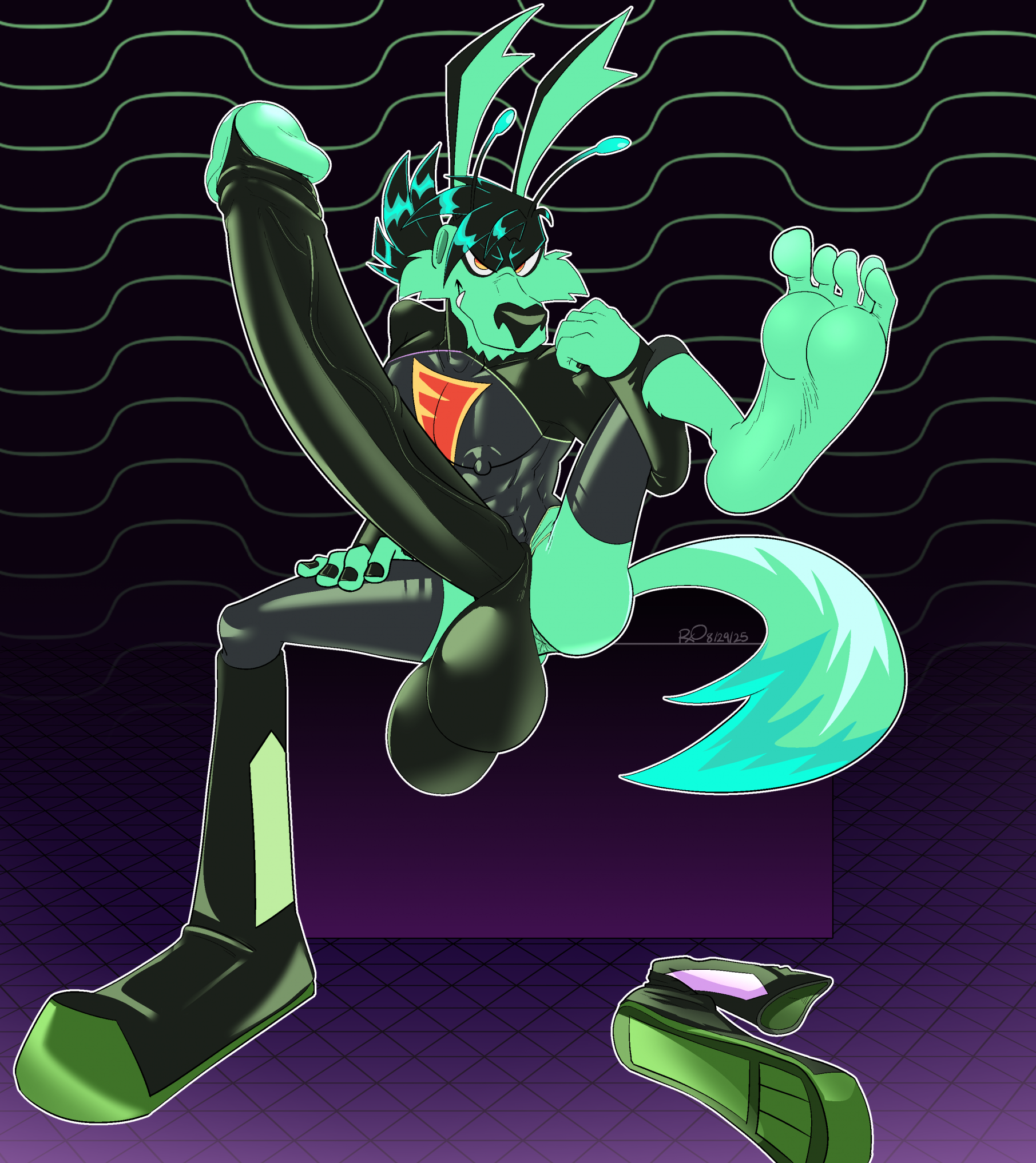 Tech E. Coyote (Loonatics Unleashed) Rule 34 Image