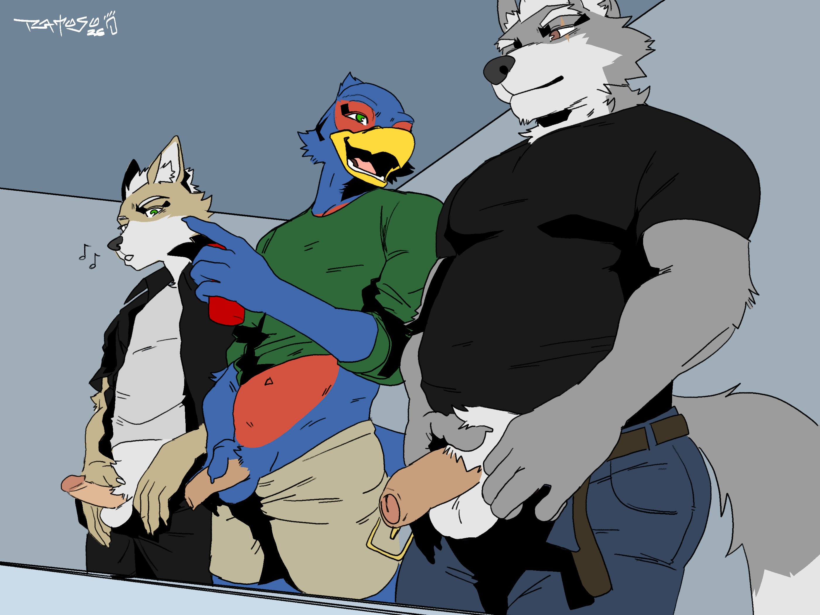 Falco Lombardi (Nintendo) Rule 34 Image