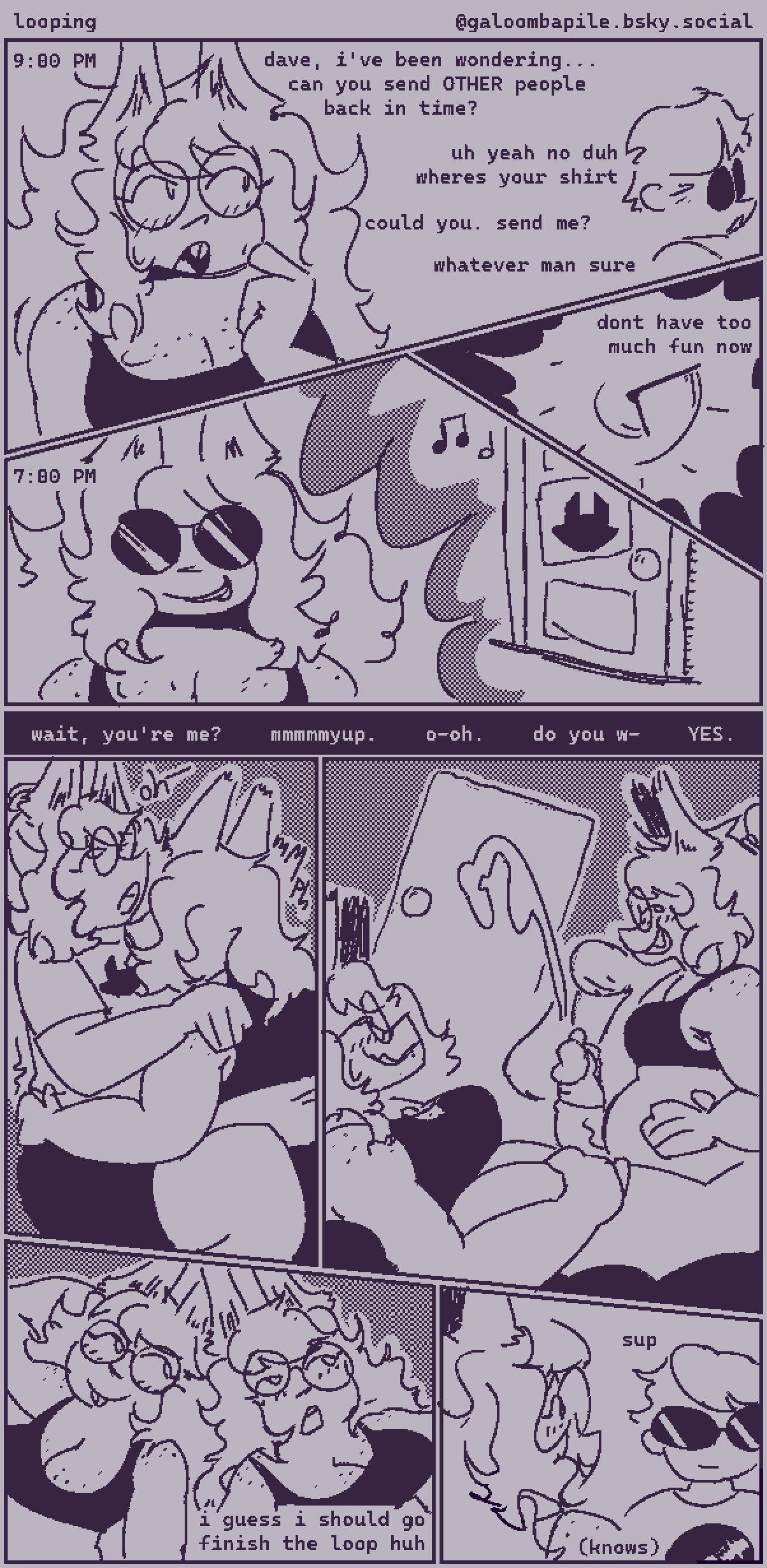 Dave Strider (Homestuck) Rule 34 Image