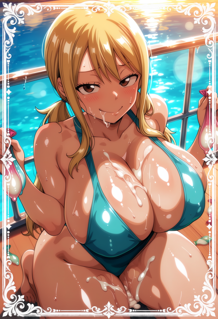 Lucy Heartfilia (Fairy Tail) Rule 34 Image