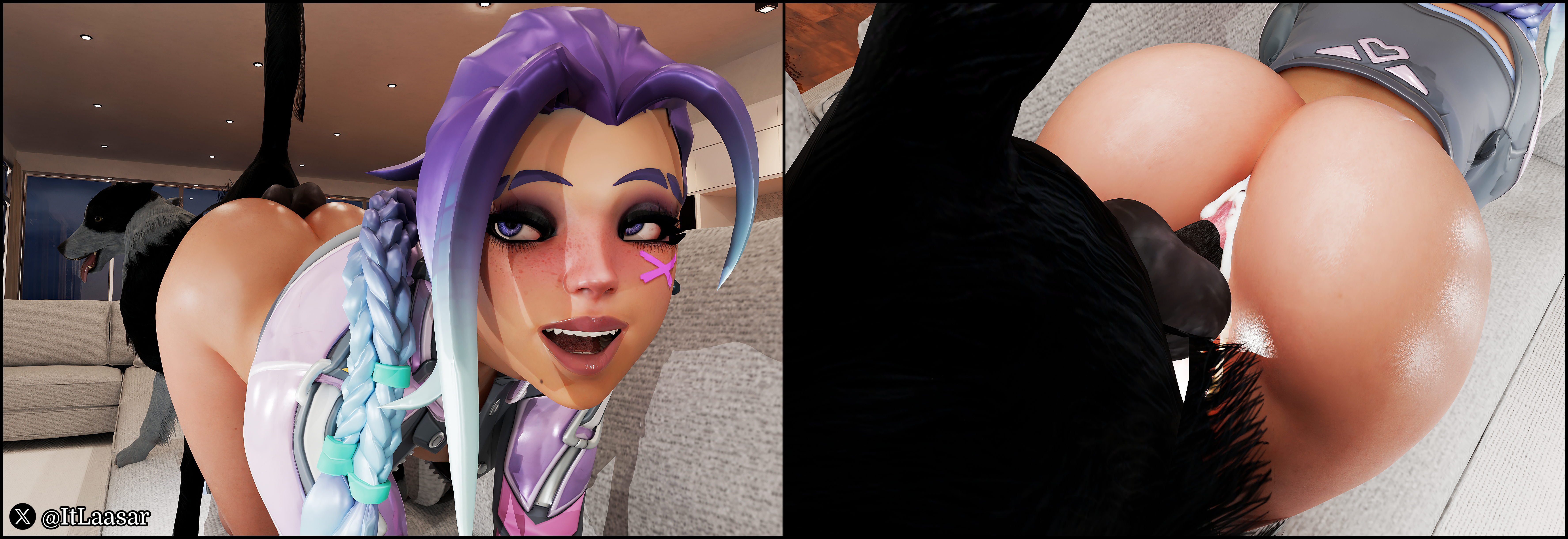 Sombra (Blizzard Entertainment) Rule 34 Image