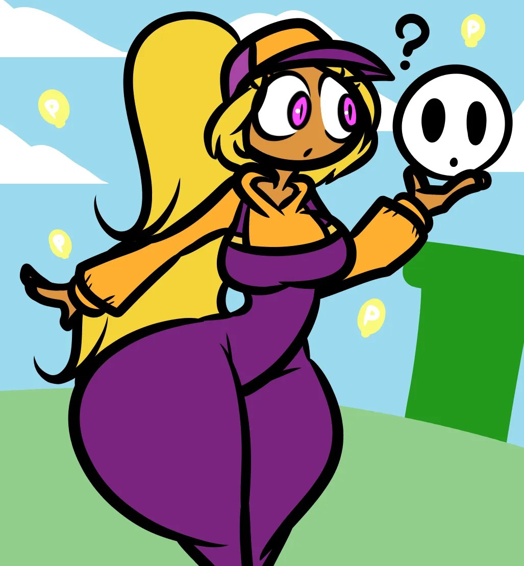 Shy Gal (Mario (Series)) Rule 34 Image