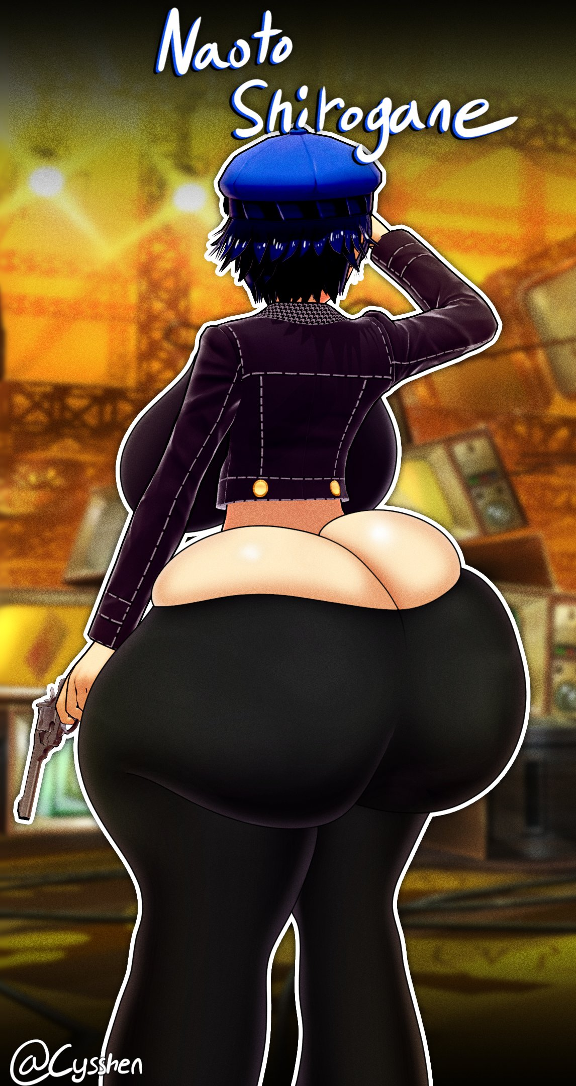 Shirogane Naoto (Atlus) Rule 34 Image