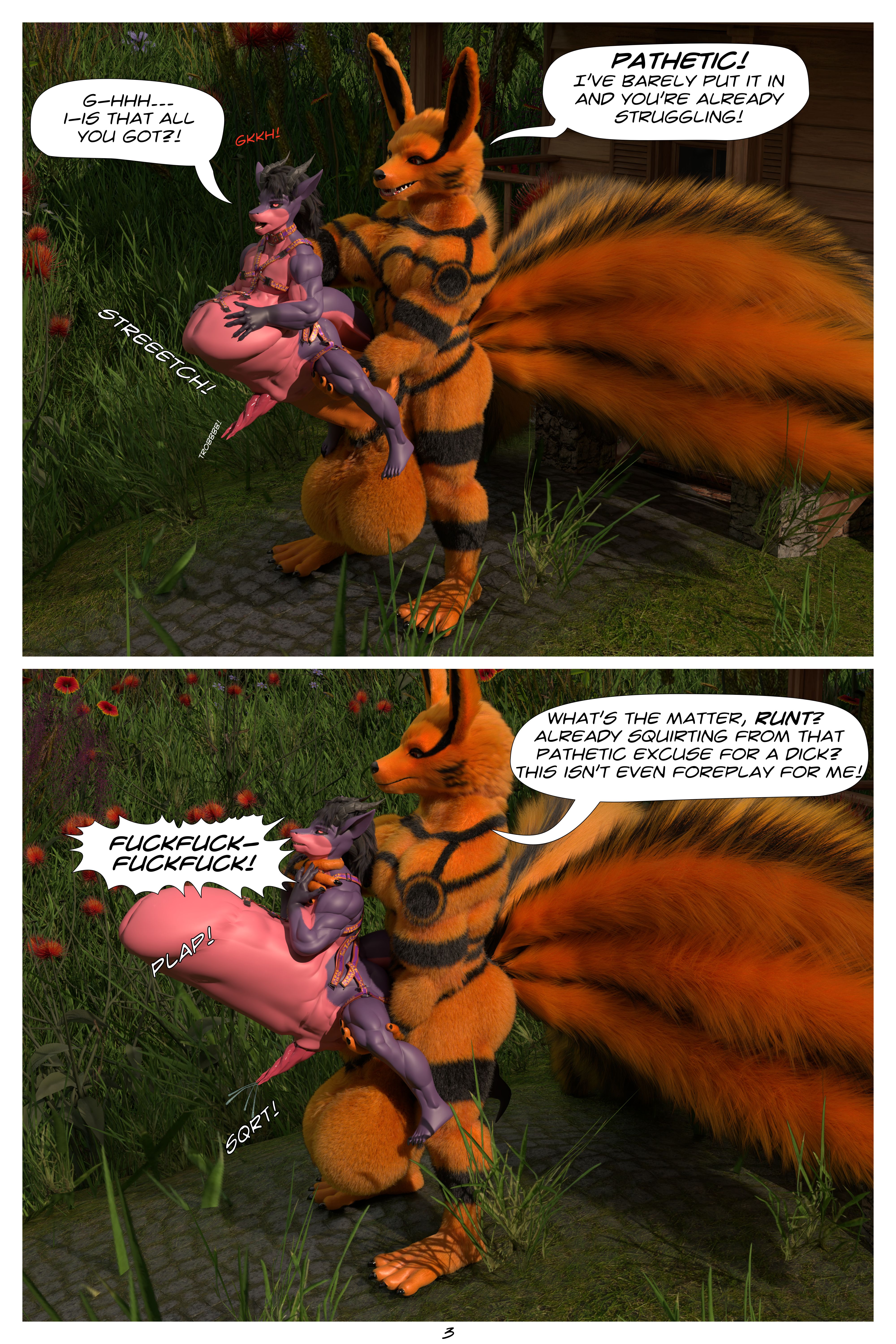 Kurama (Naruto) Rule 34 Image