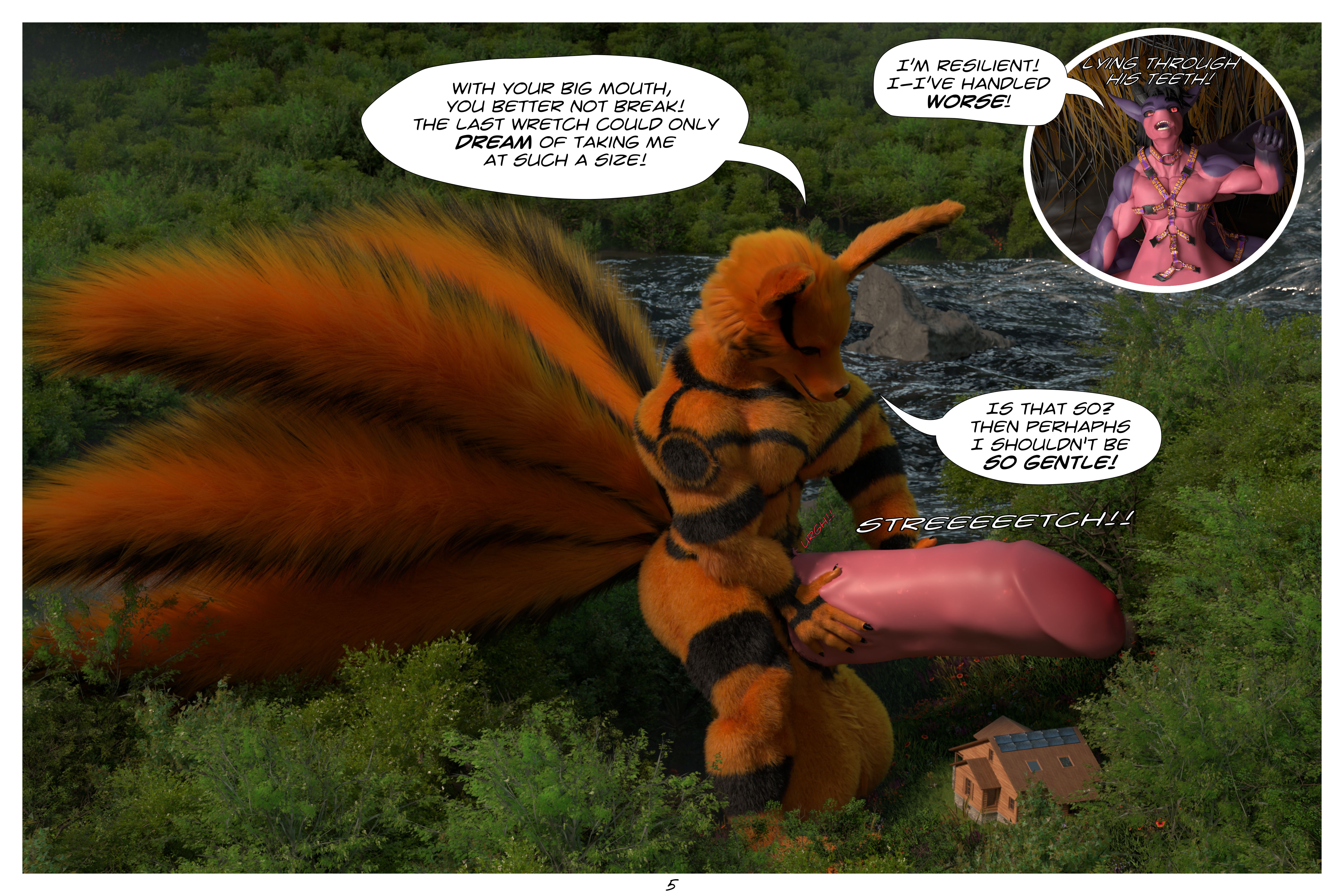 Kurama (Naruto) Rule 34 Image