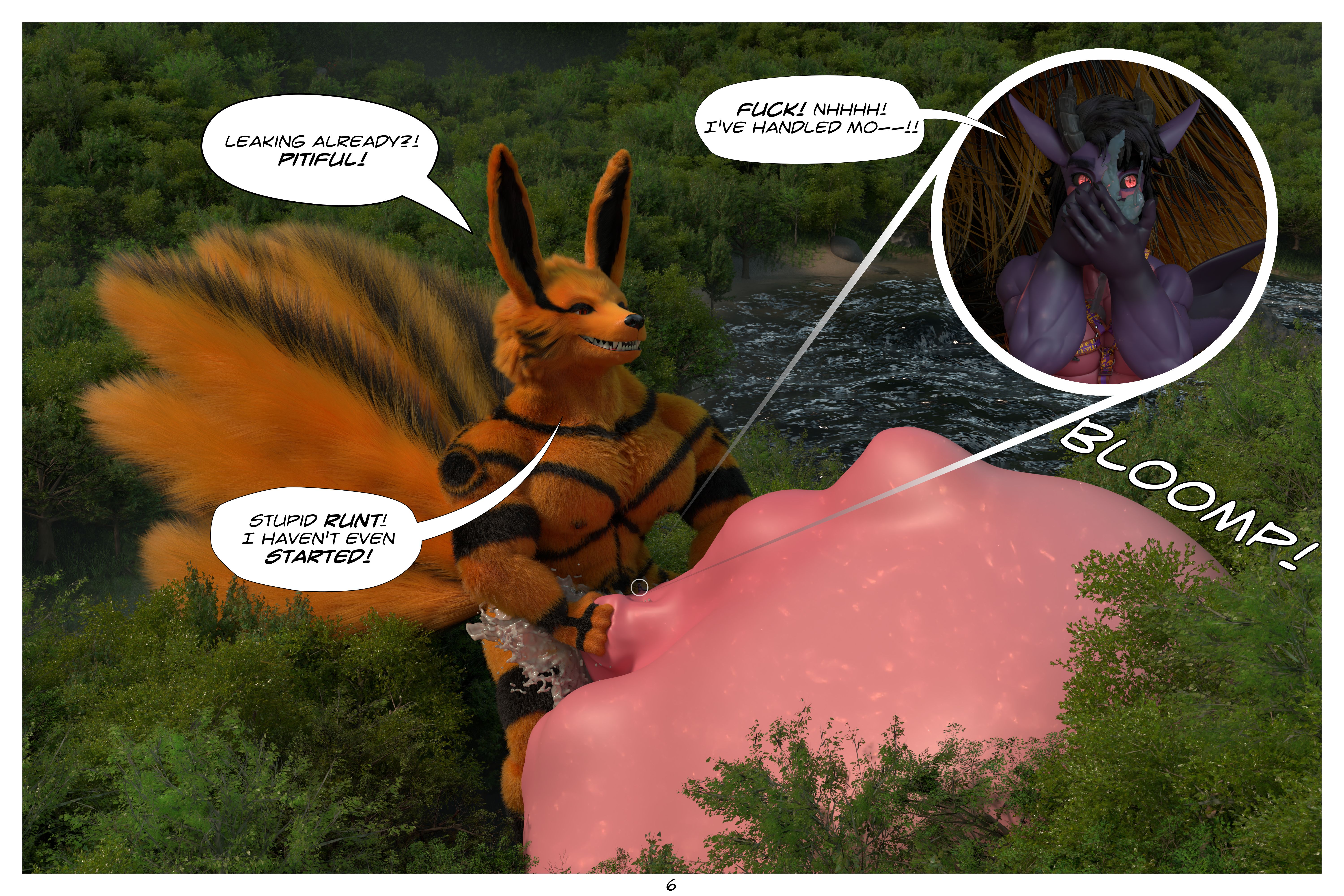Kurama (Naruto) Rule 34 Image