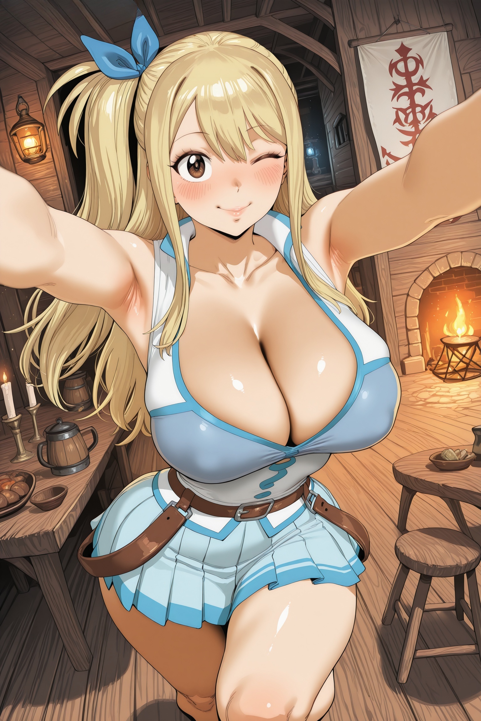 Lucy Heartfilia (Fairy Tail) Rule 34 Image