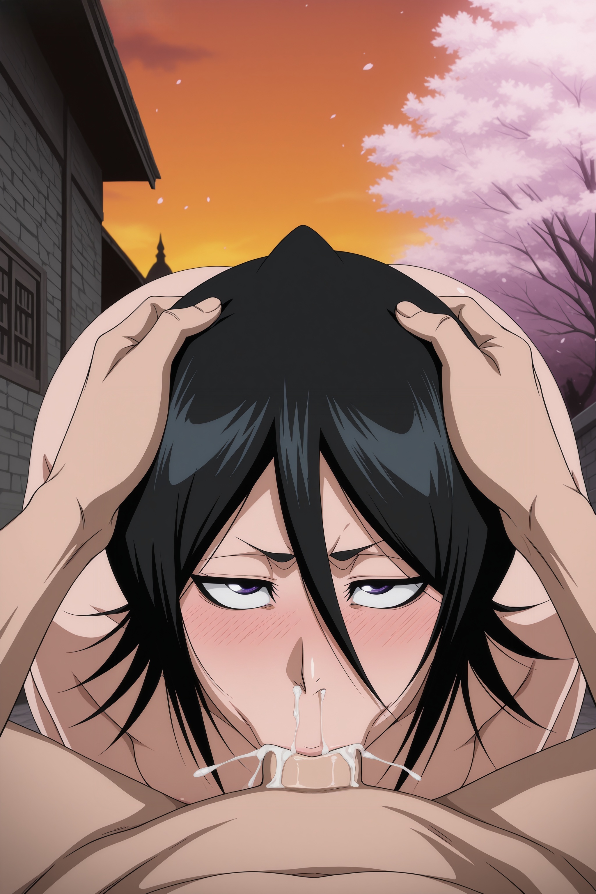 Rukia Kuchiki (Bleach) Rule 34 Image