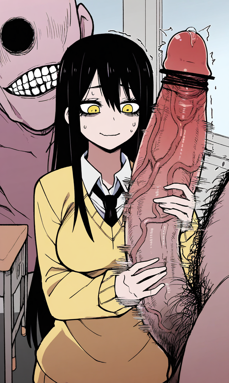 Yotsuya Miko (Mieruko-Chan) Rule 34 Image