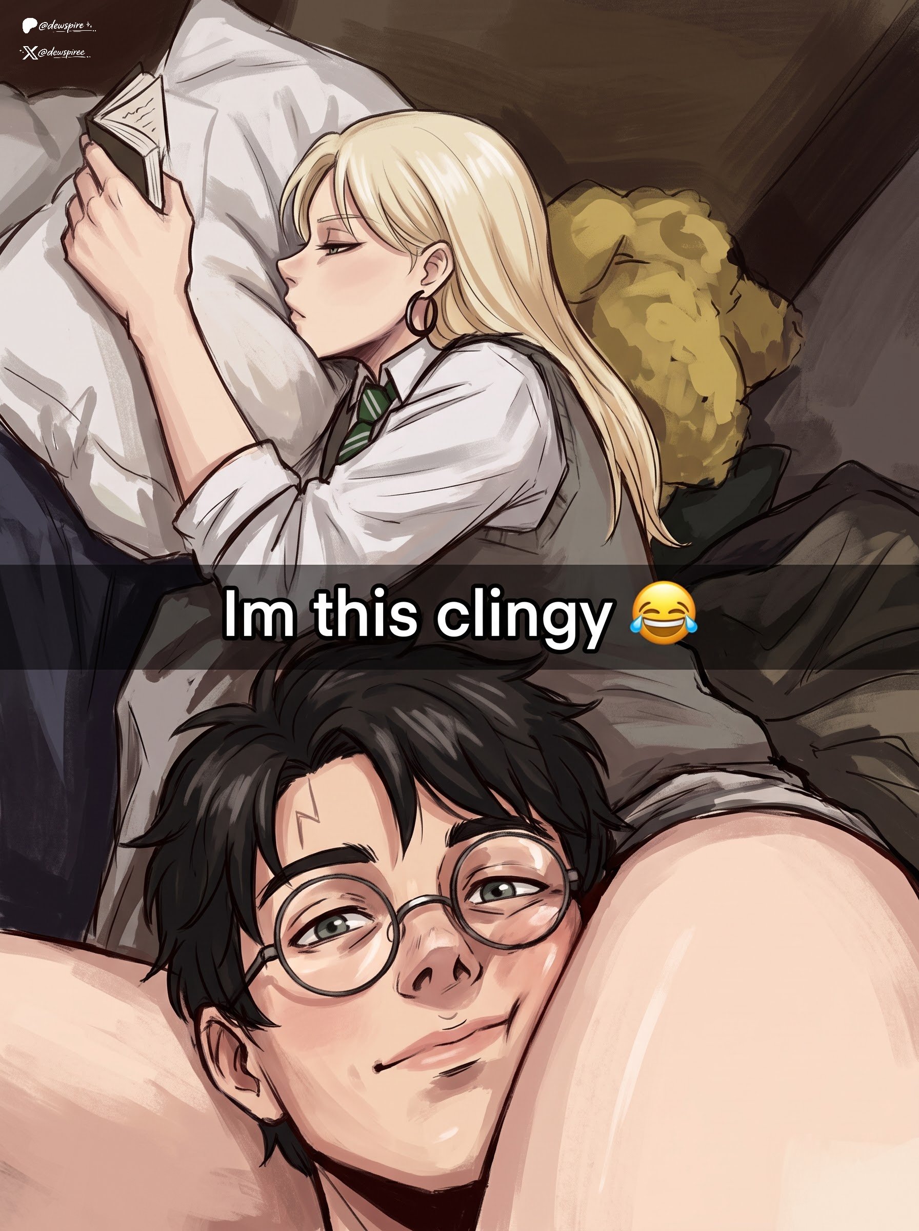 Draco Malfoy (Harry Potter) Rule 34 Image