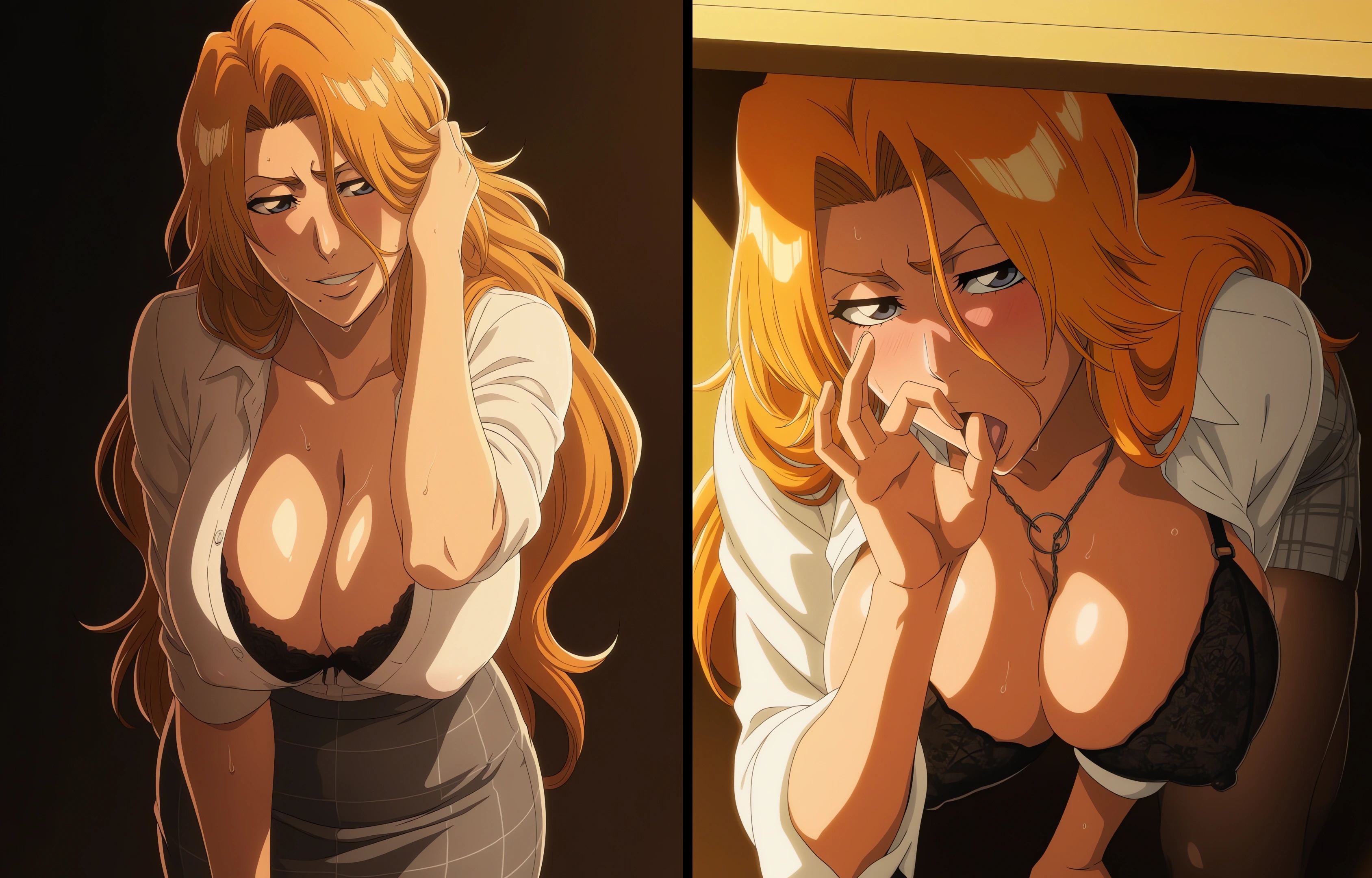 Matsumoto Rangiku (Bleach) Rule 34 Image