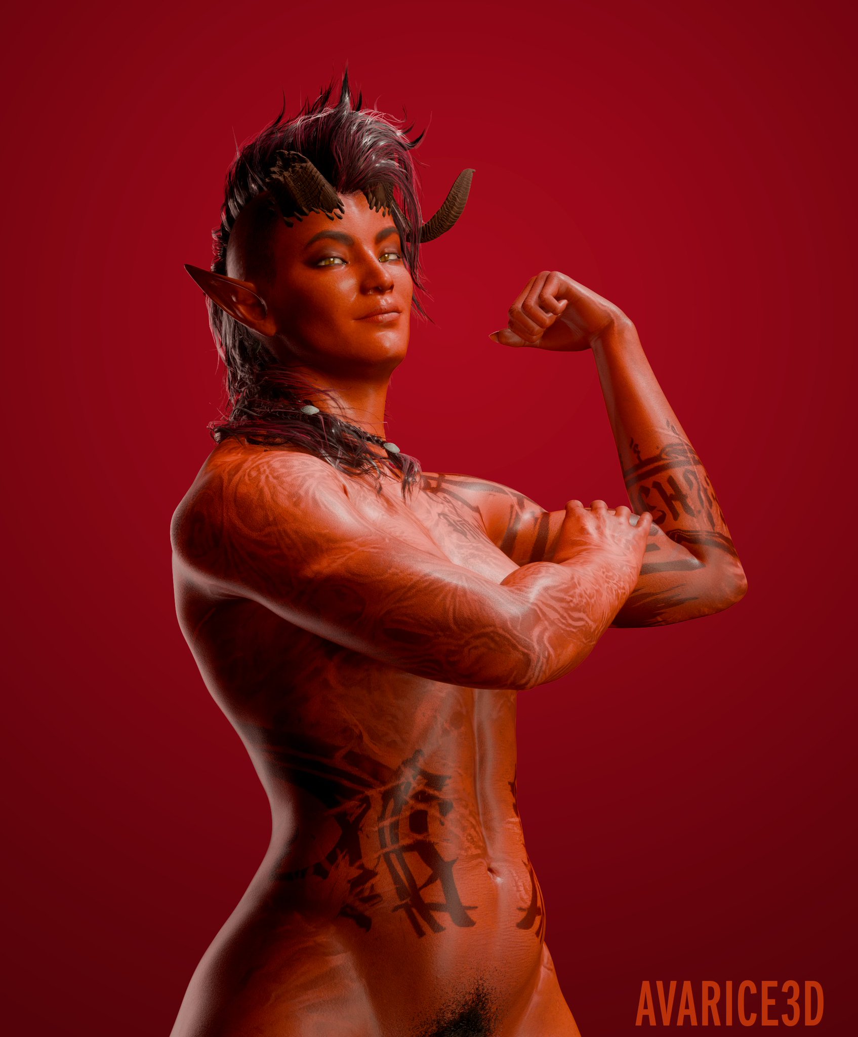 Karlach (Baldur'S Gate) Rule 34 Image