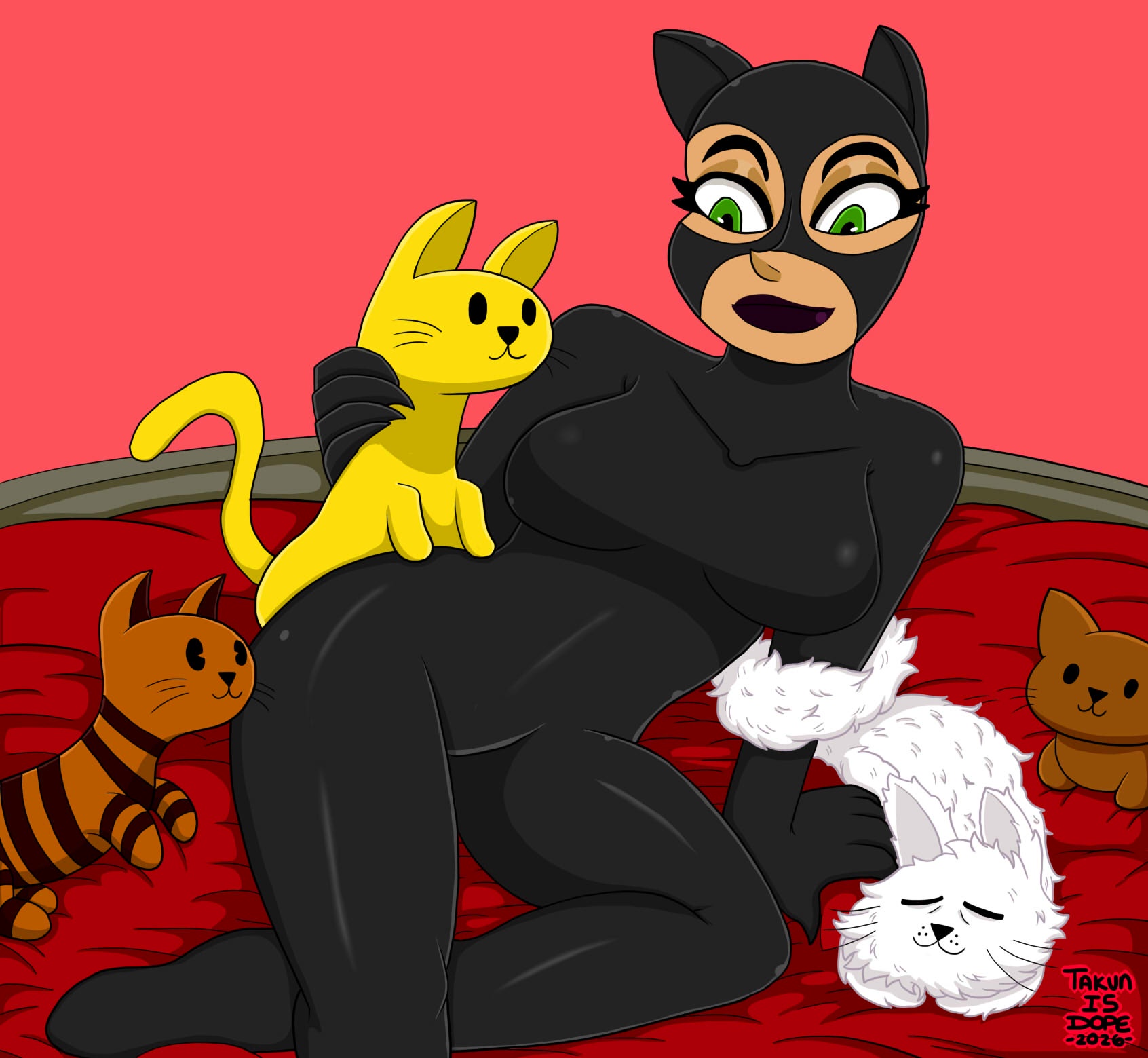 Catwoman (Dc) Rule 34 Image