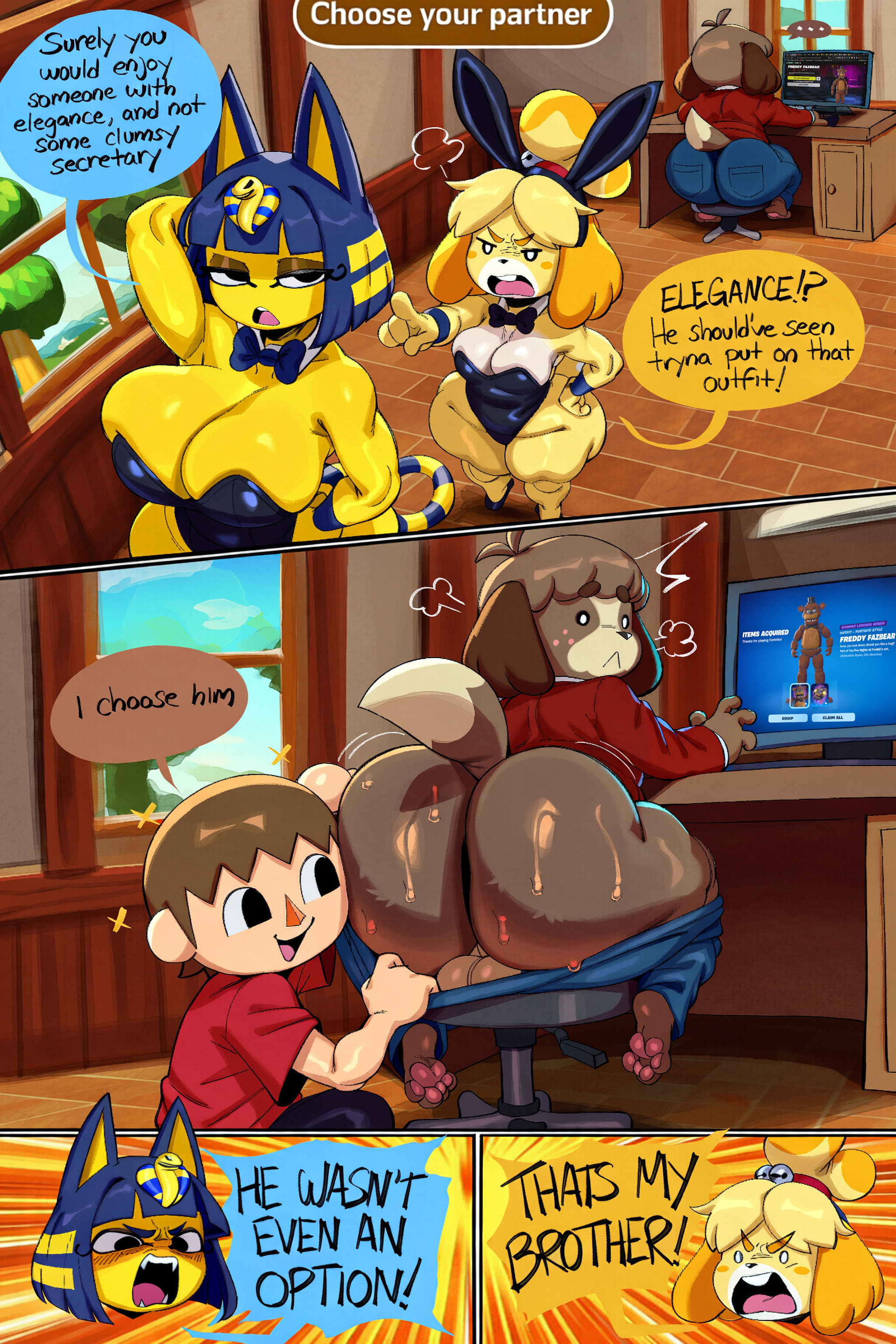 Ankha (Animal Crossing) Rule 34 Image