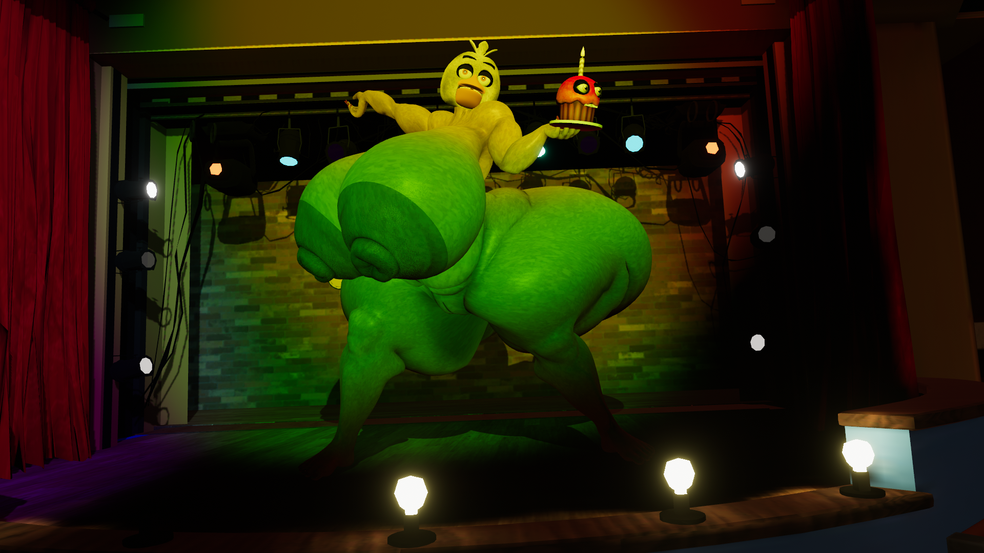 Chica (Fnaf) Rule 34 Image