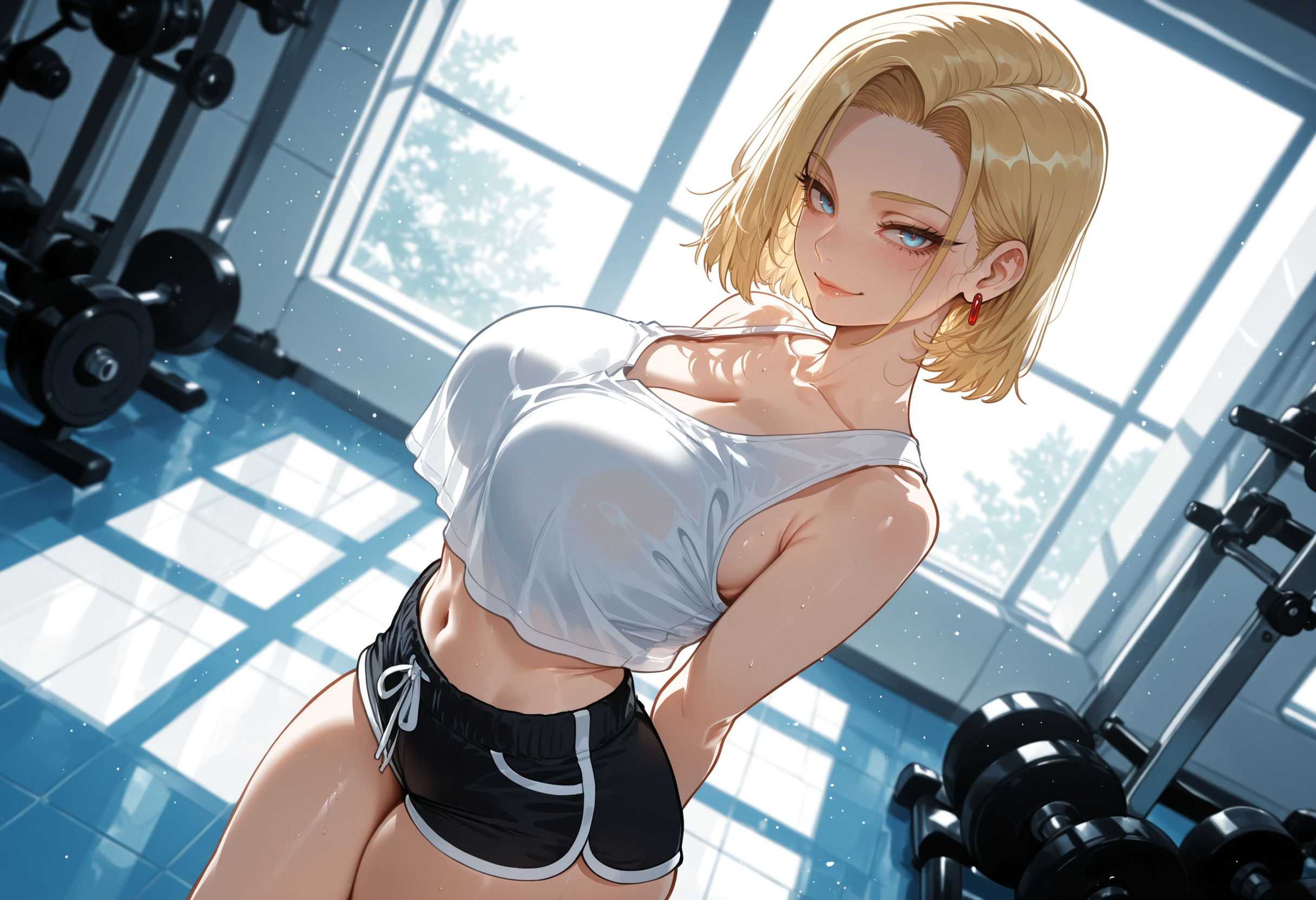 Android 18 (Dragon Ball) Rule 34 Image