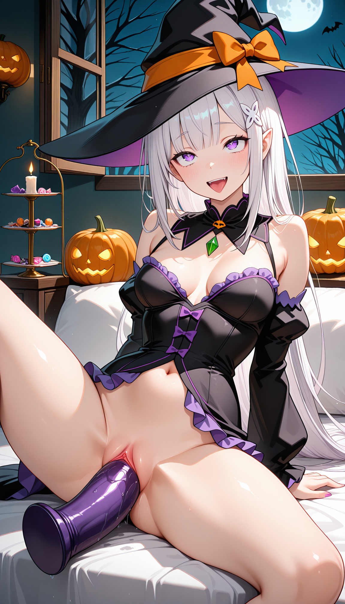 Emilia (Re:Zero) Rule 34 Image