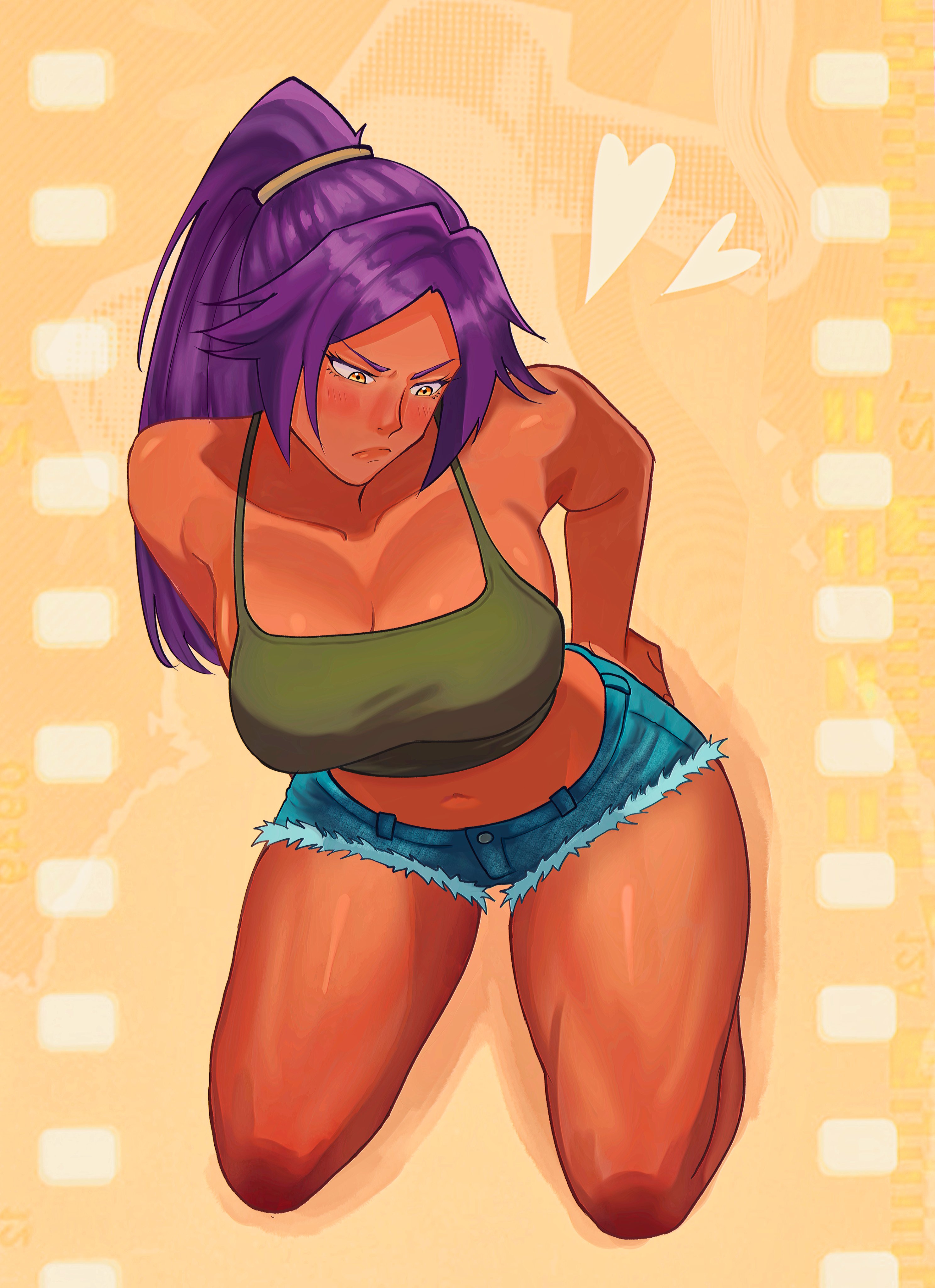 Shihouin Yoruichi (Bleach) Rule 34 Image