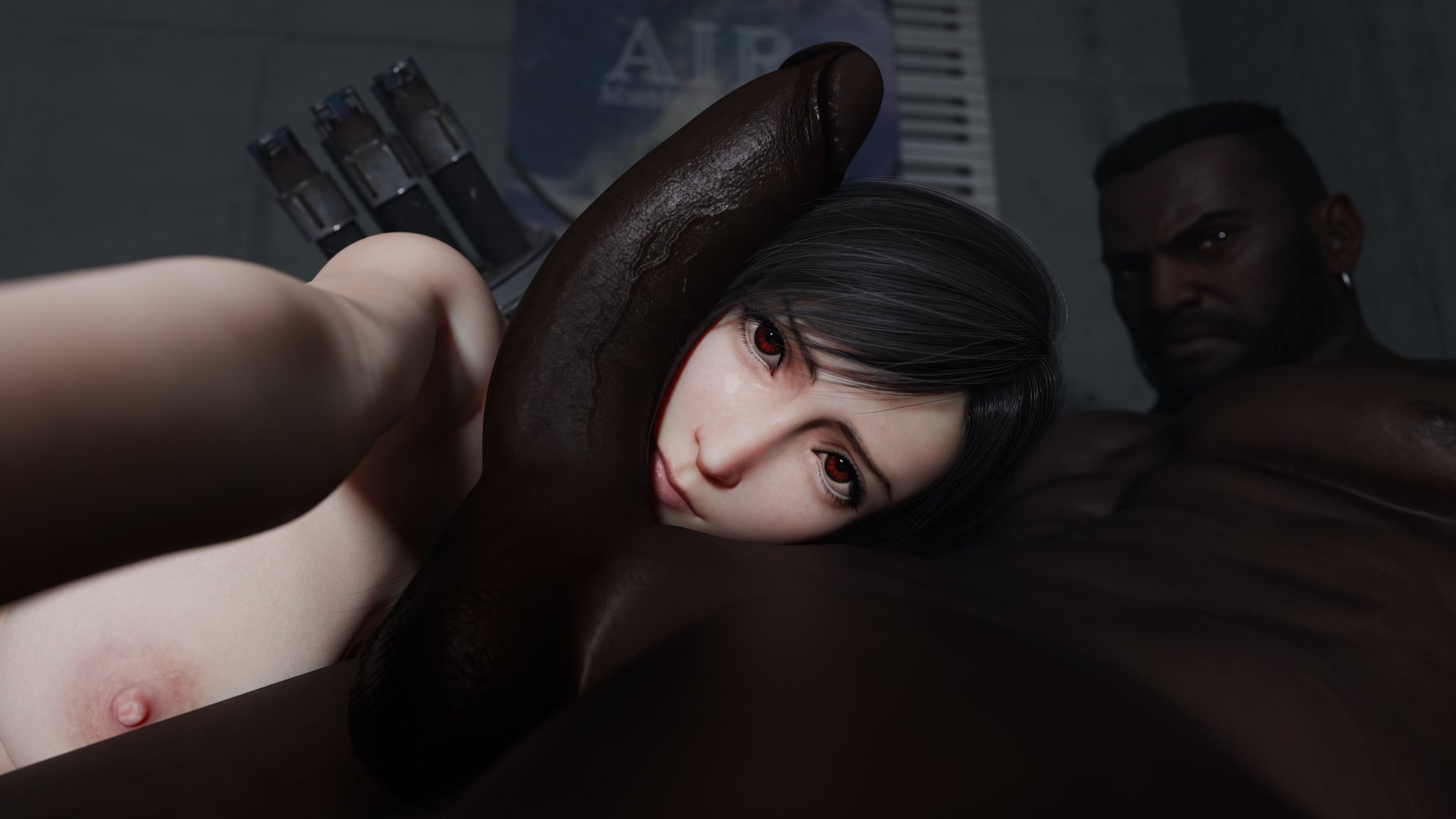 Barret Wallace (Final Fantasy Vii) Rule 34 Image