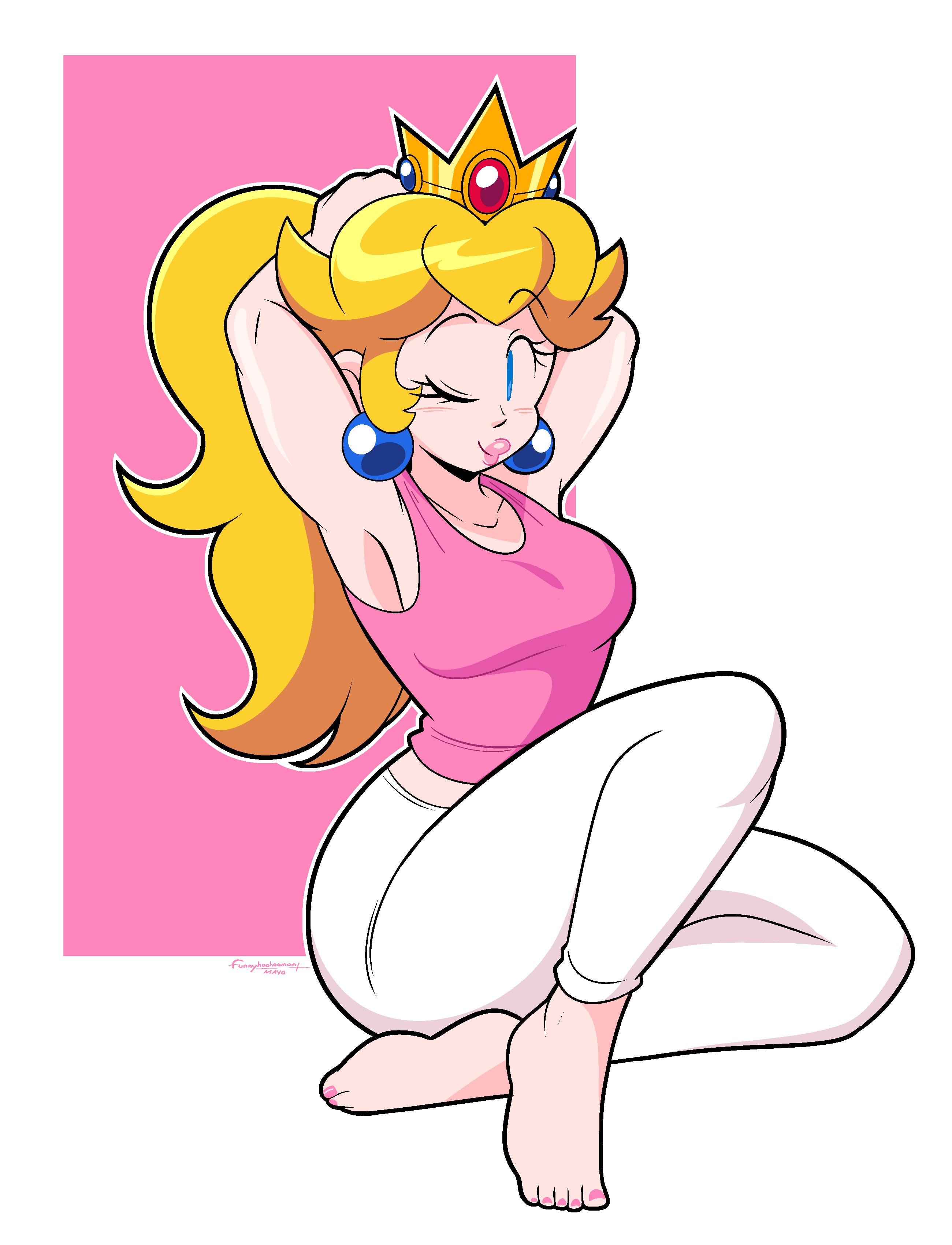 Princess Peach (Mario (Series)) Rule 34 Image