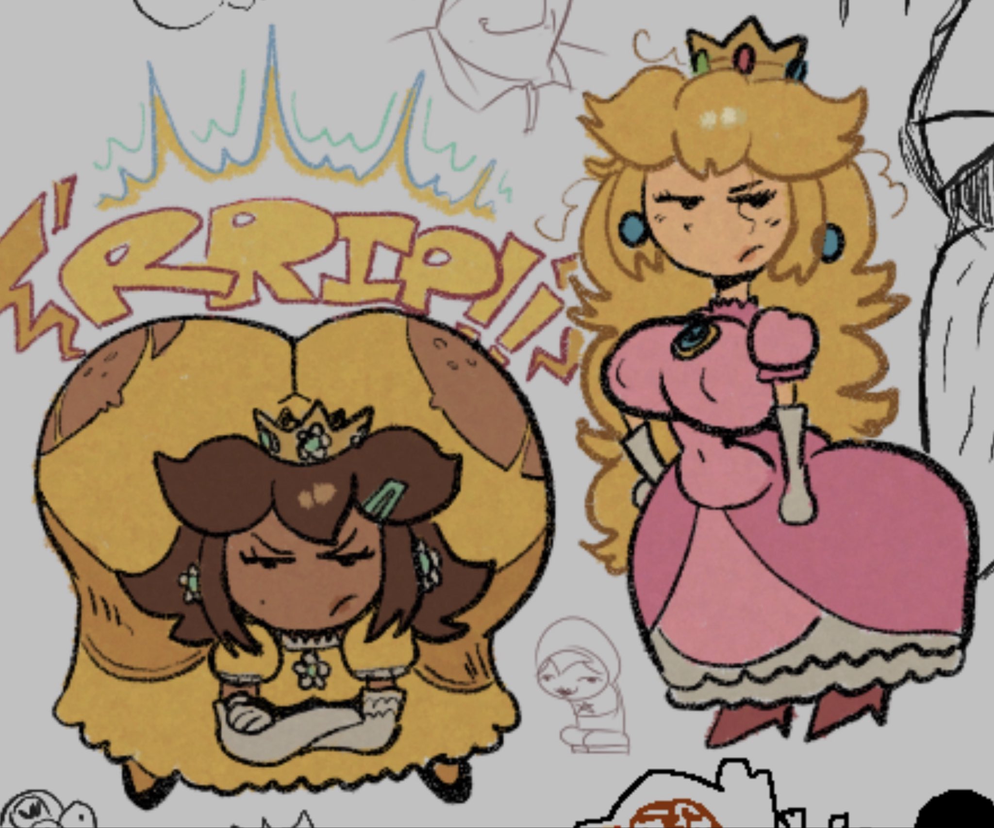 Princess Daisy (Mario (Series)) Rule 34 Image