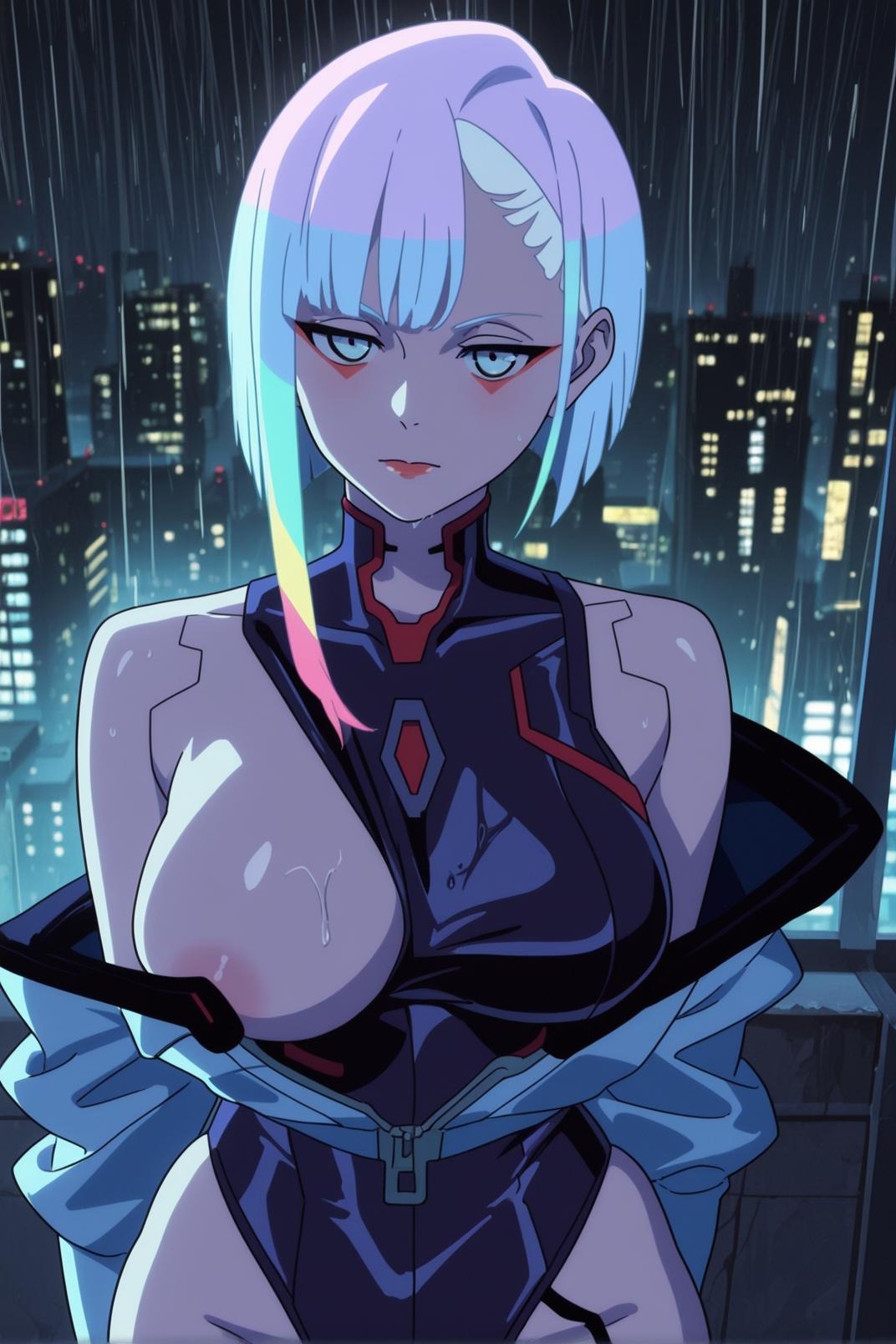 Lucyna Kushinada (Cyberpunk: Edgerunners) Rule 34 Image