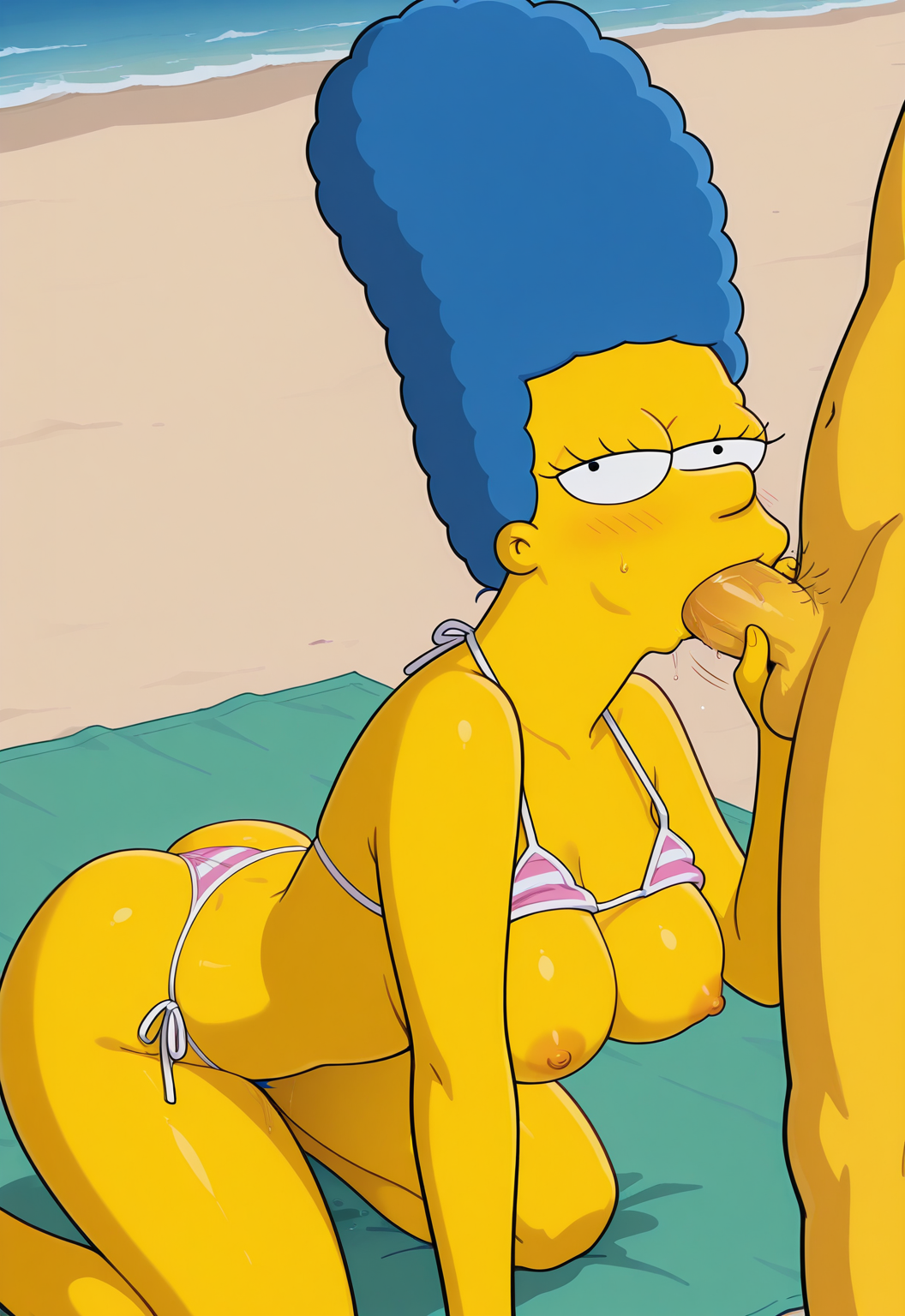 Marge Simpson (20th Century Studios) Rule 34 Image