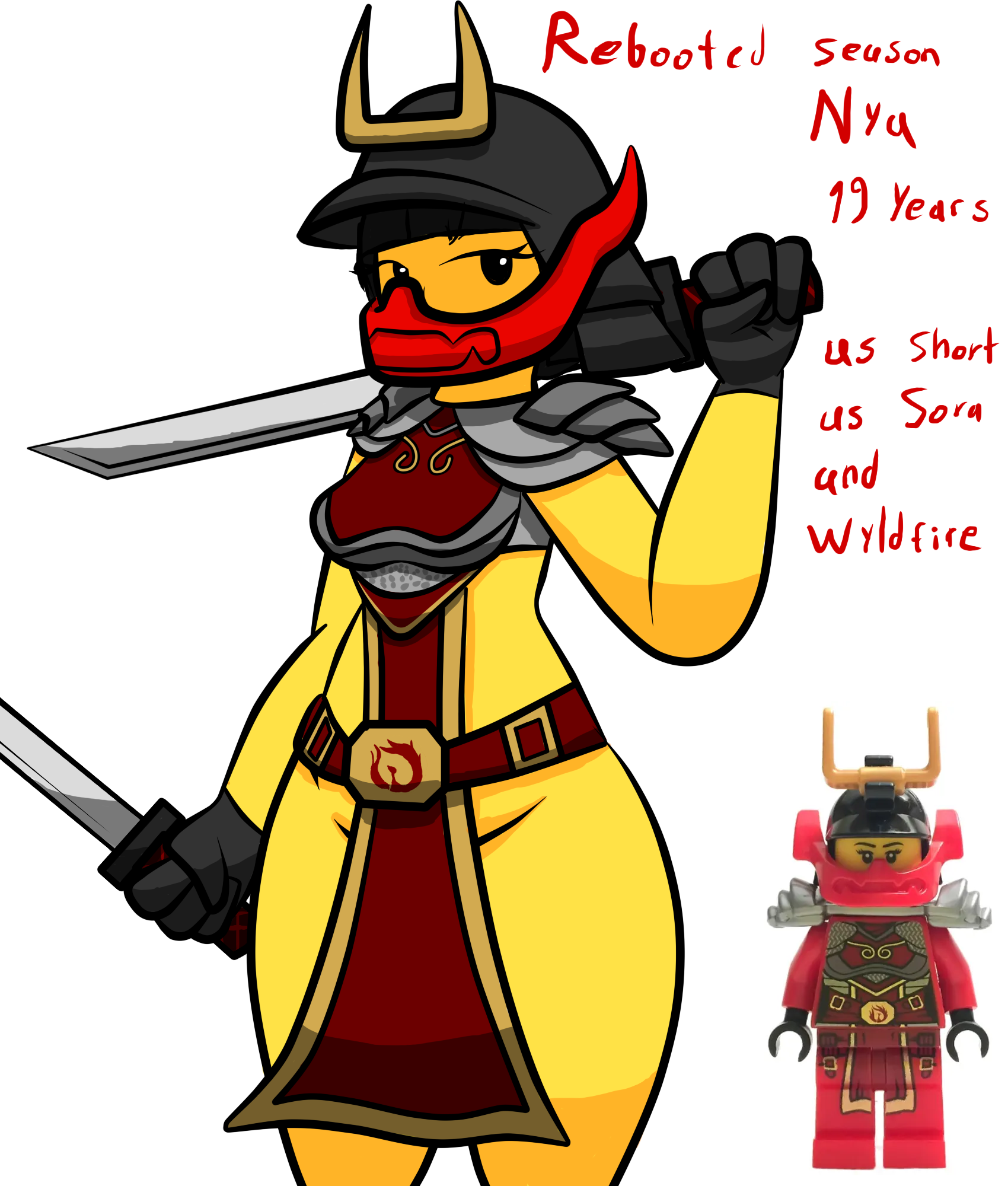 Nya (Ninjago) Rule 34 Image