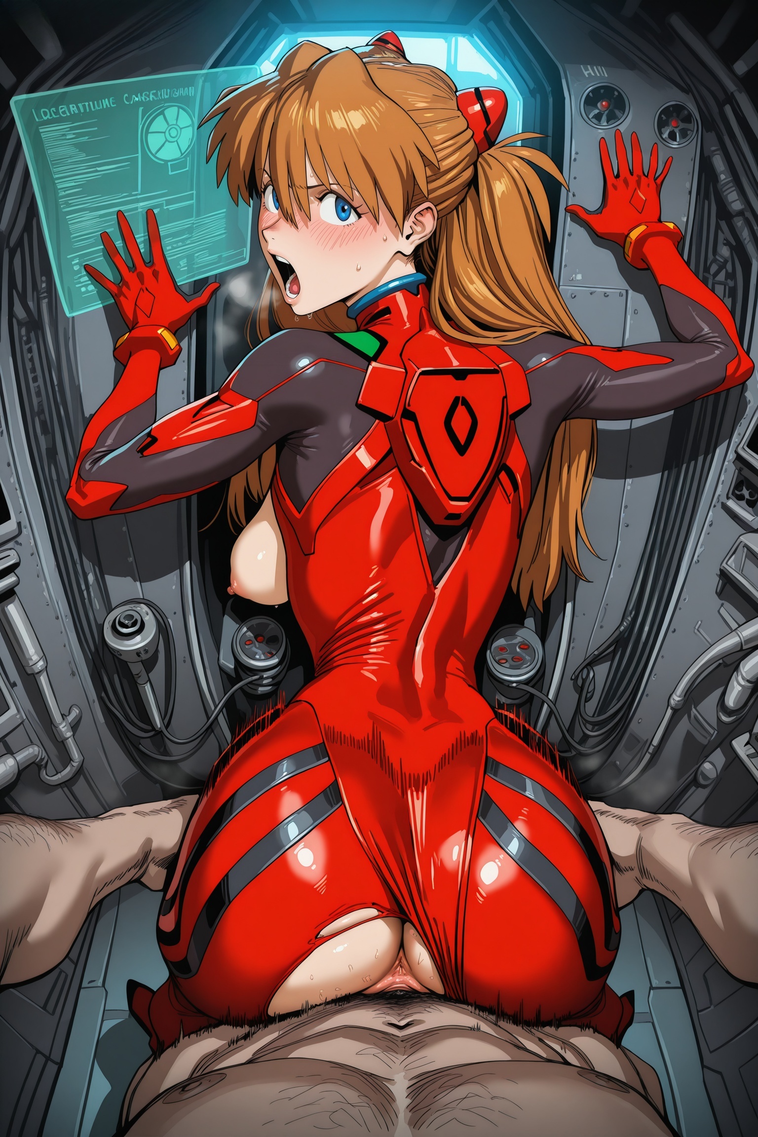 Asuka Langley Sohryu (Neon Genesis Evangelion) Rule 34 Image
