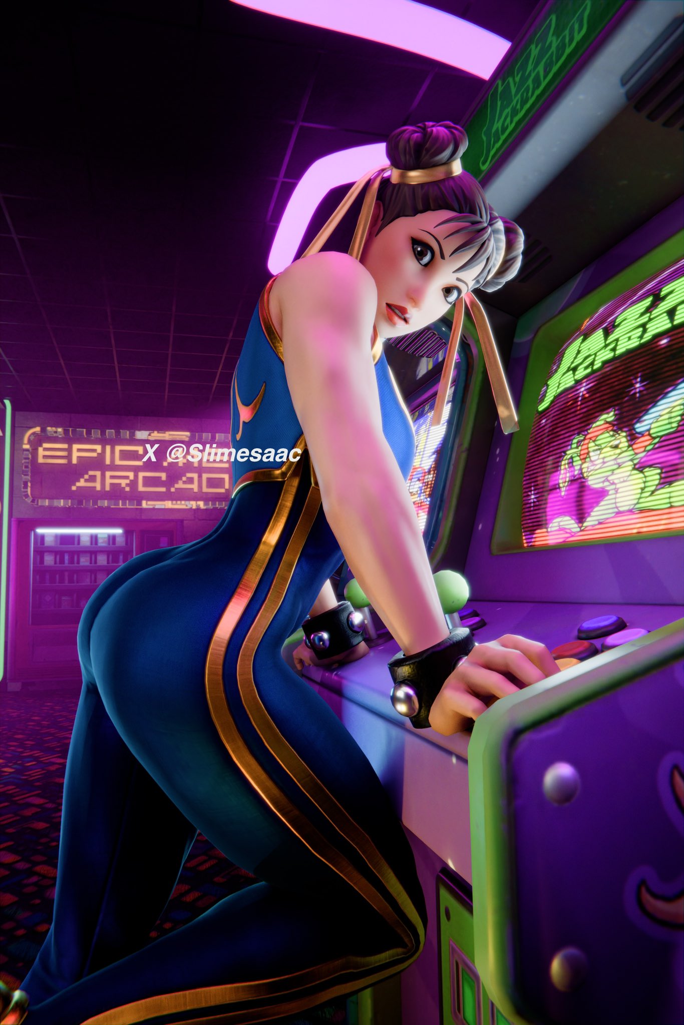 Chun-Li (Fortnite) Rule 34 Image
