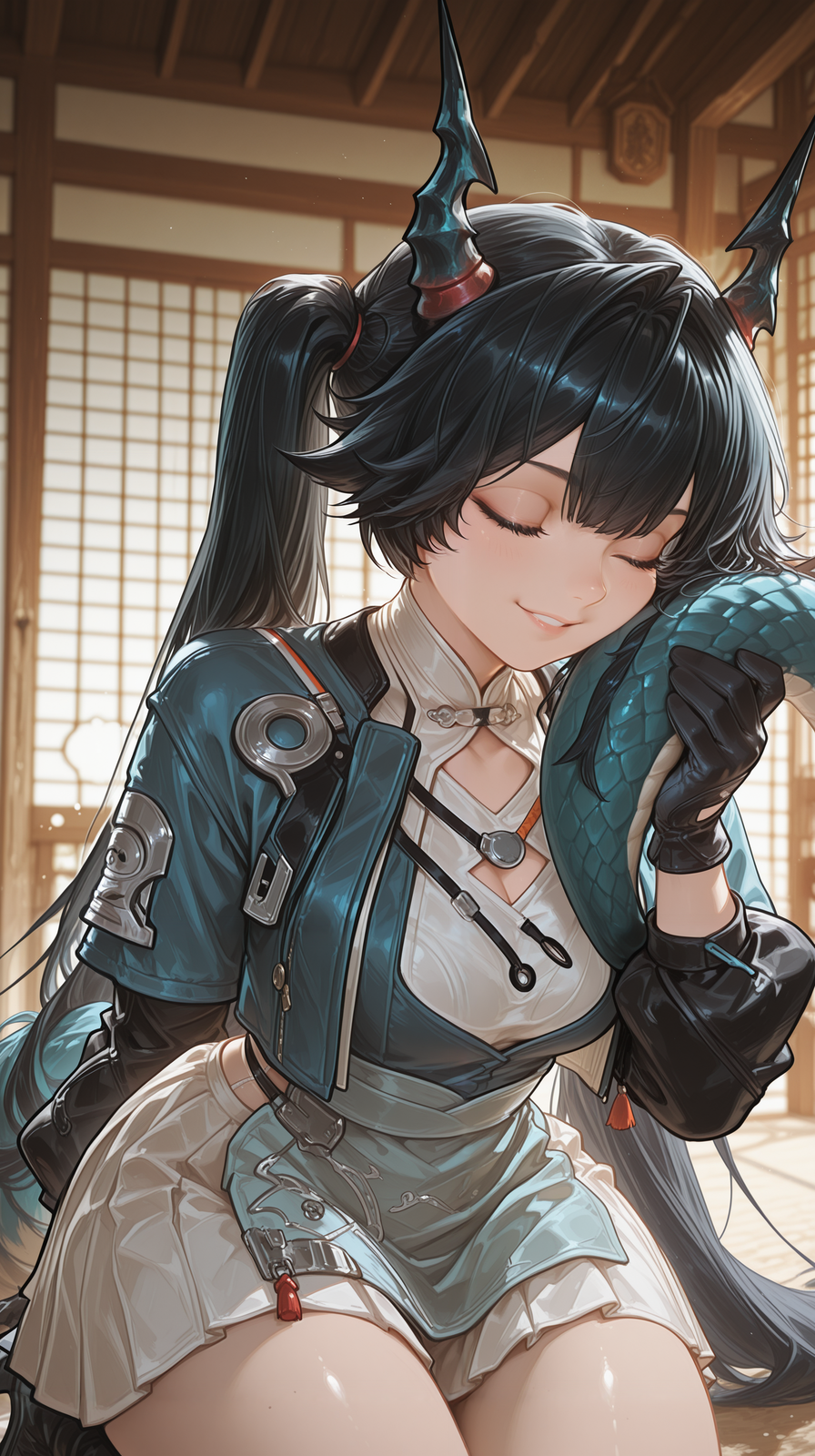 Chen Qianyu (Arknights: Endfield) Rule 34 Image