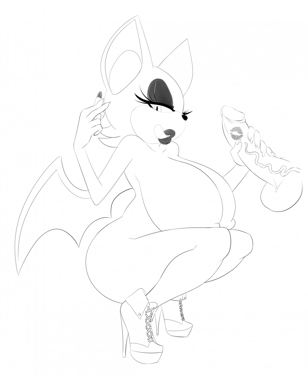 Rouge The Bat (Sonic (Series)) Rule 34 Image
