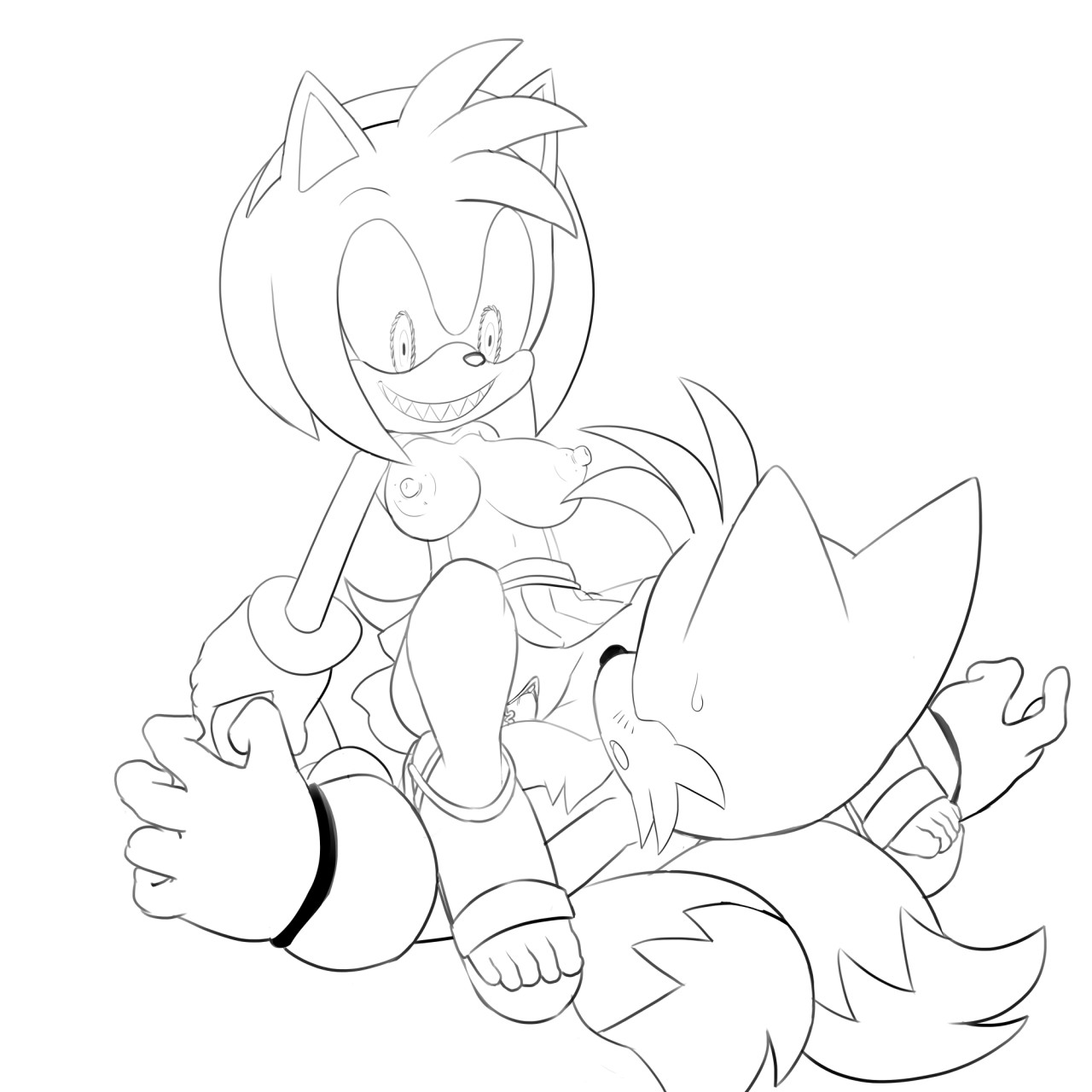 Amy Rose (Sonic (Series)) Rule 34 Image