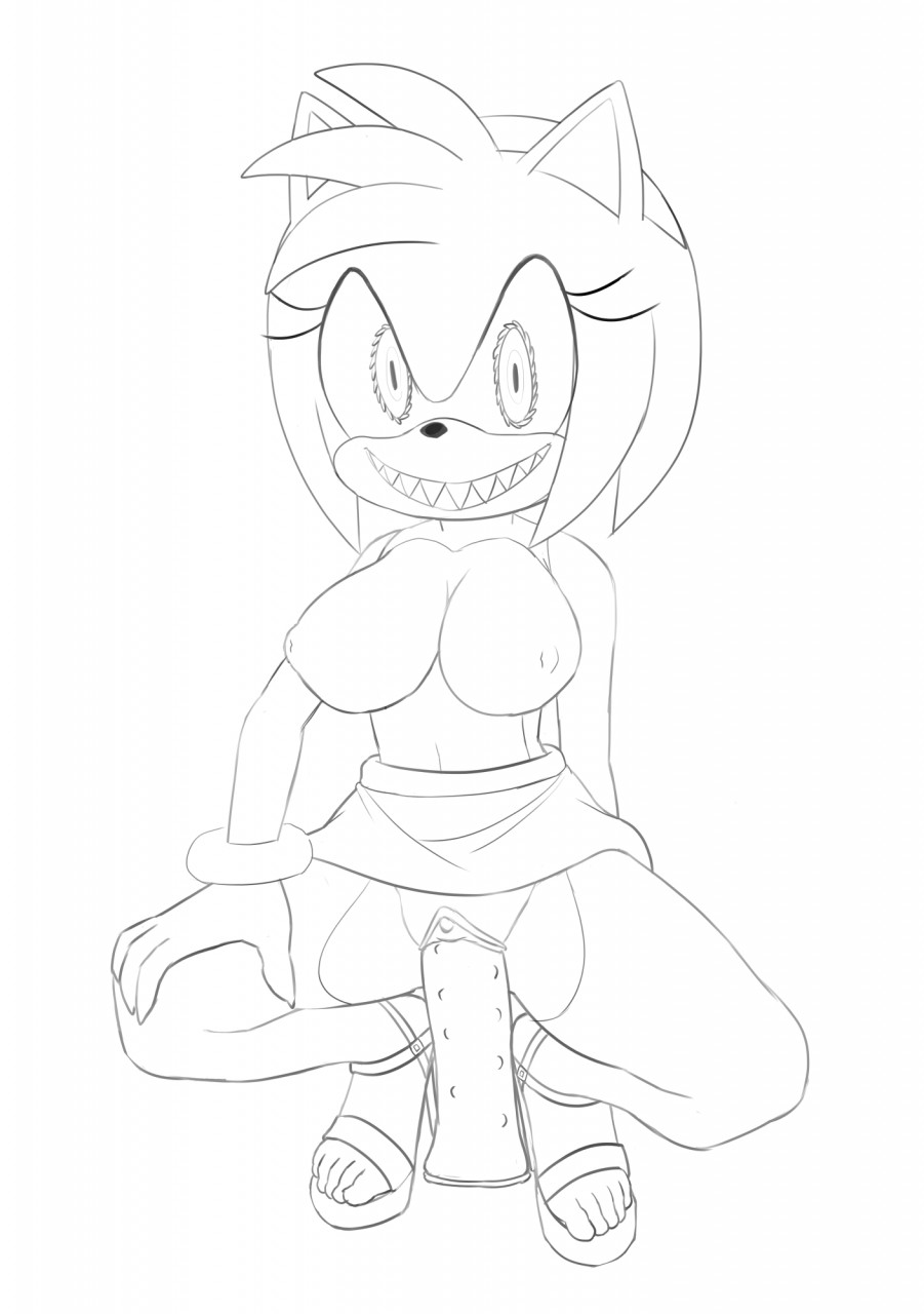 Amy Rose (Sonic (Series)) Rule 34 Image