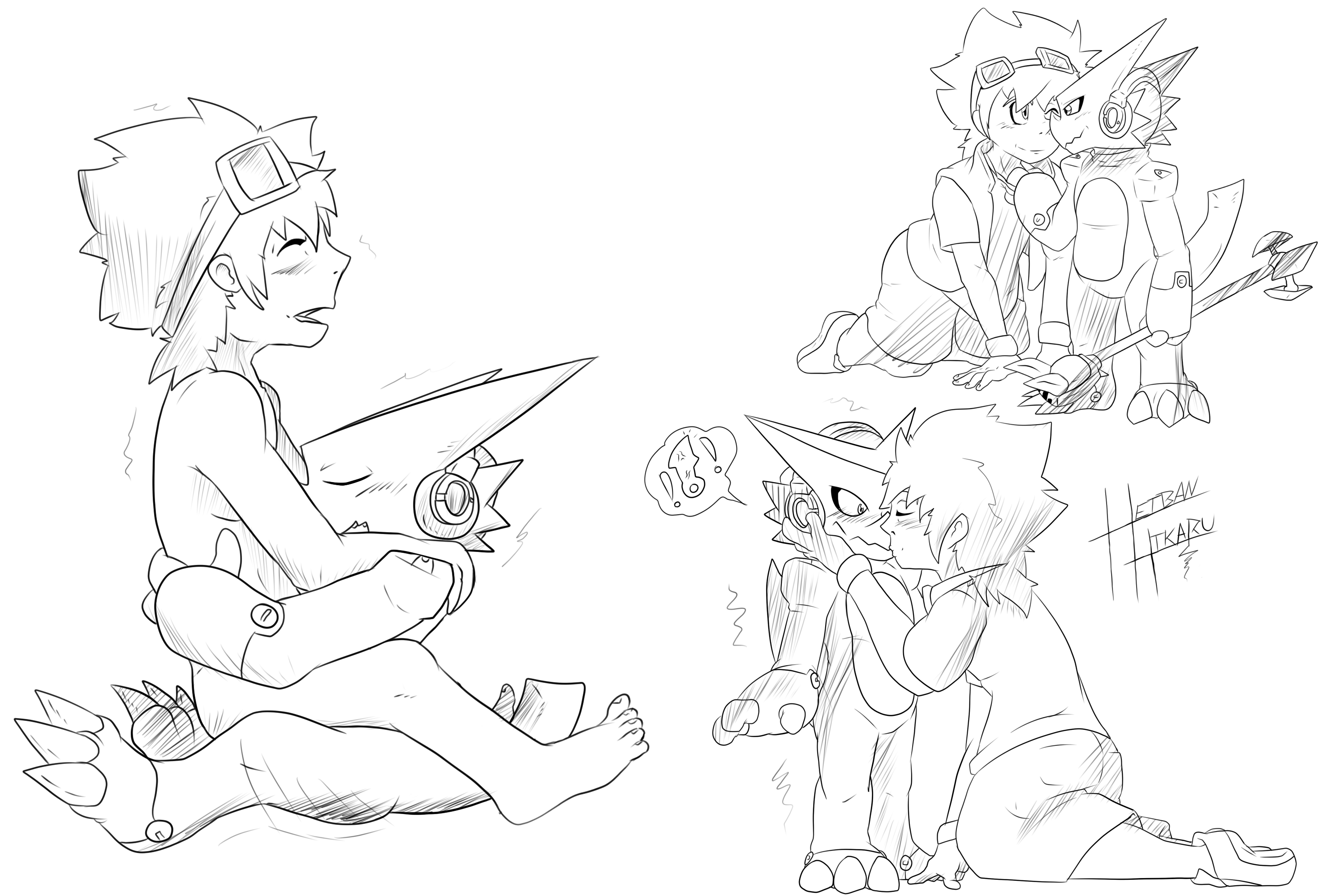 Shoutmon (Digimon) Rule 34 Image
