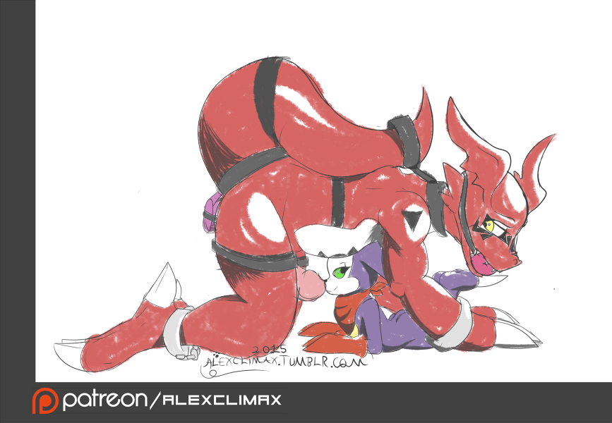 Guilmon (Digimon) Rule 34 Image