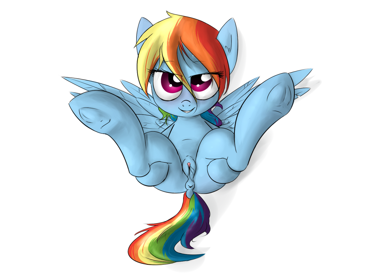Rainbow Dash (Mlp) Rule 34 Image