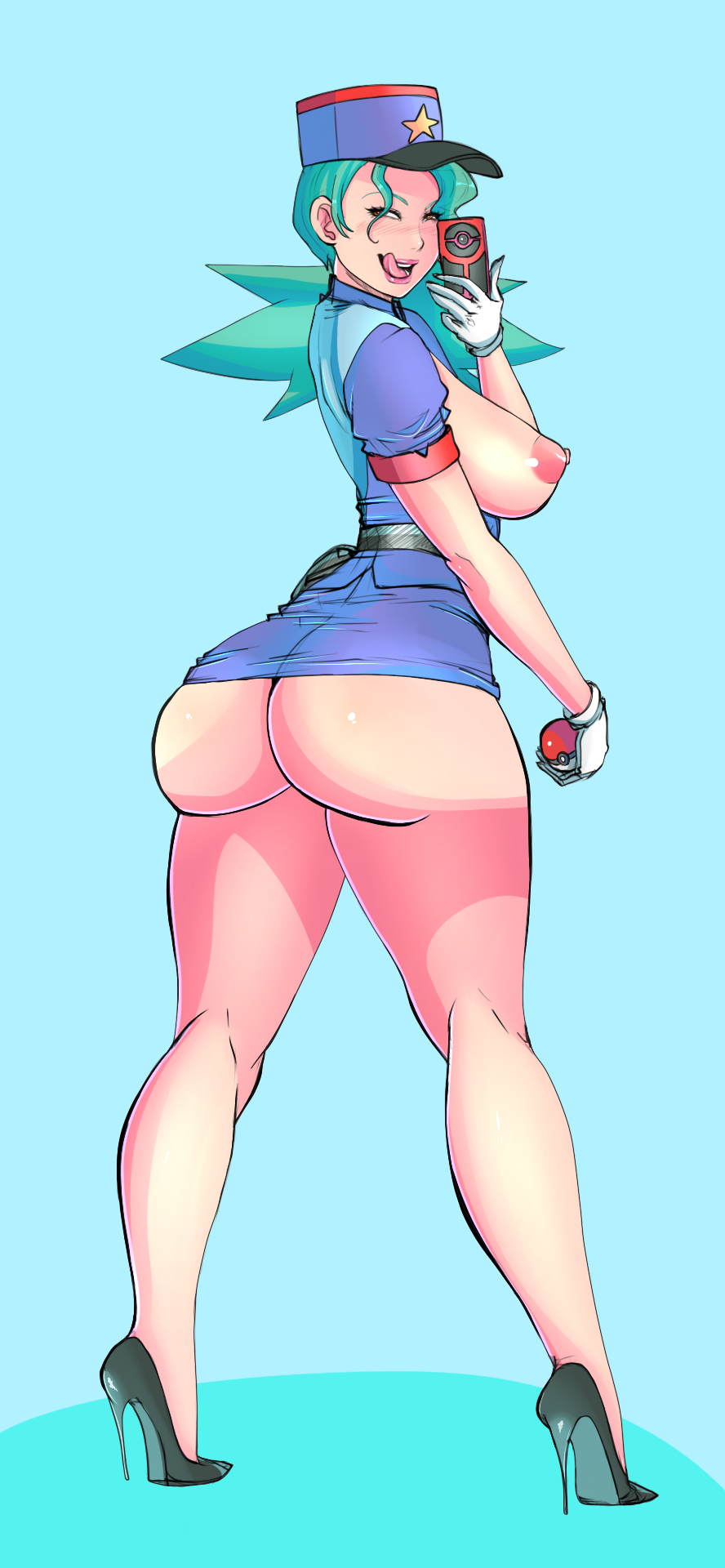 Officer Jenny (Pokemon) Rule 34 Image