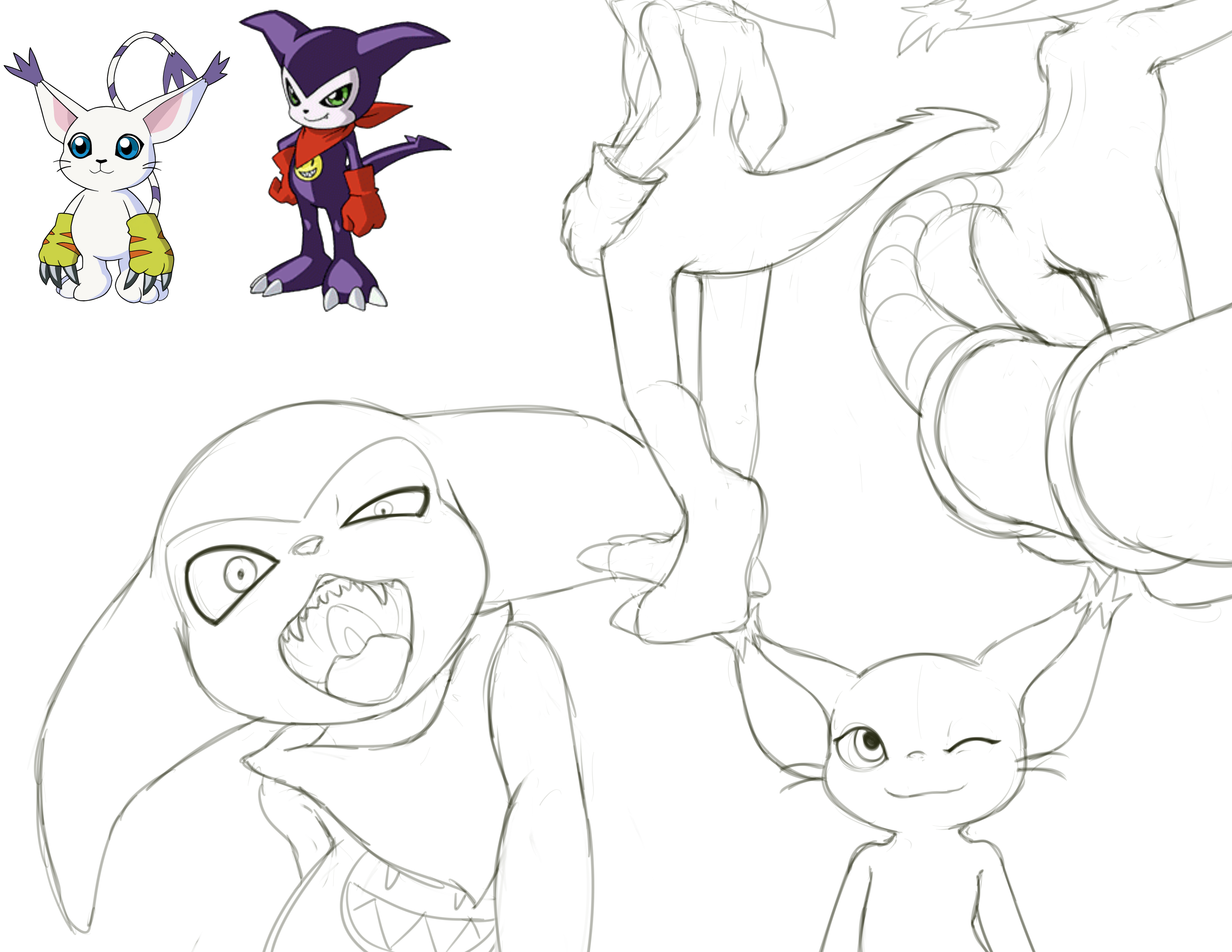 Gatomon (Digimon) Rule 34 Image