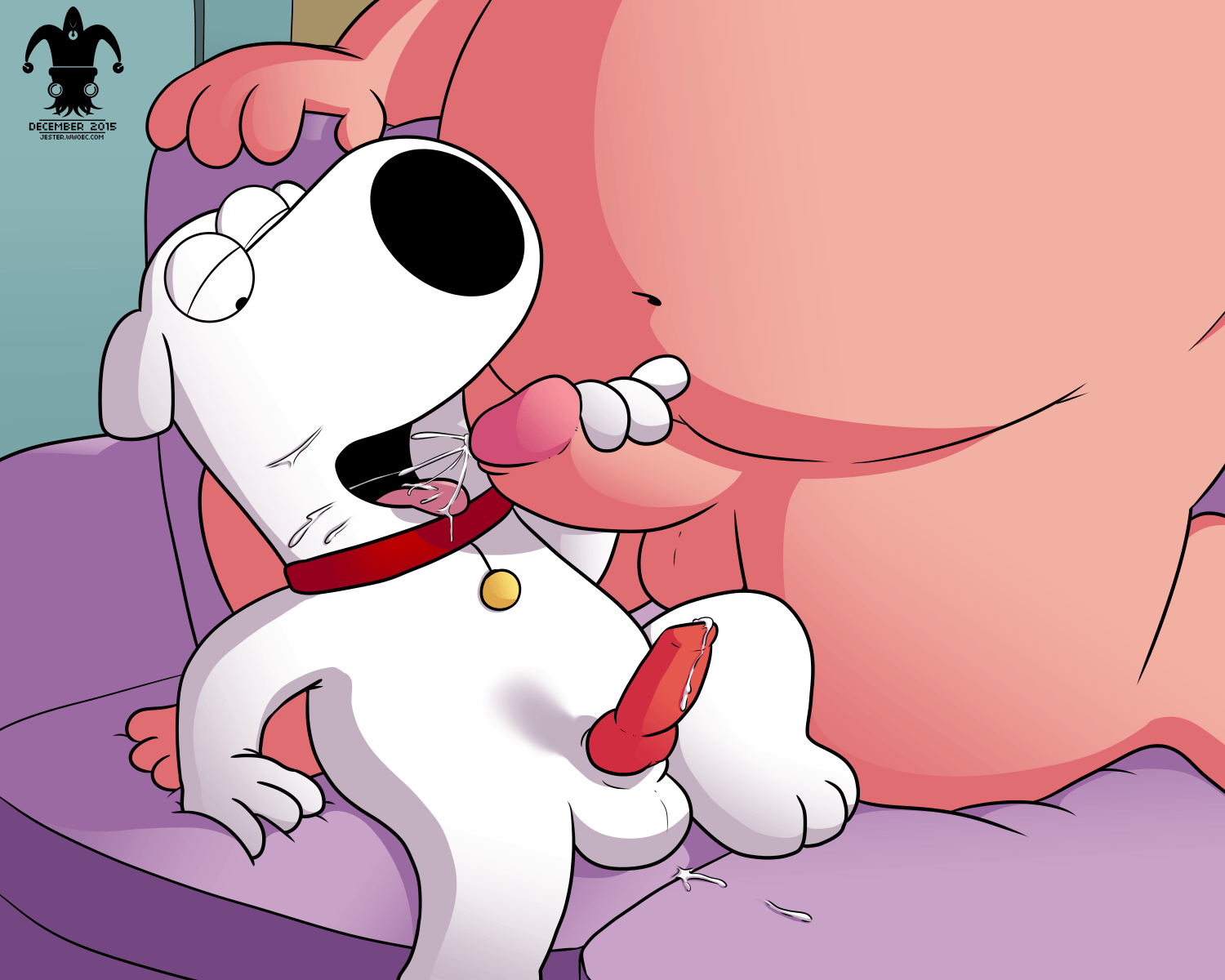 Brian Griffin (Family Guy) Rule 34 Image