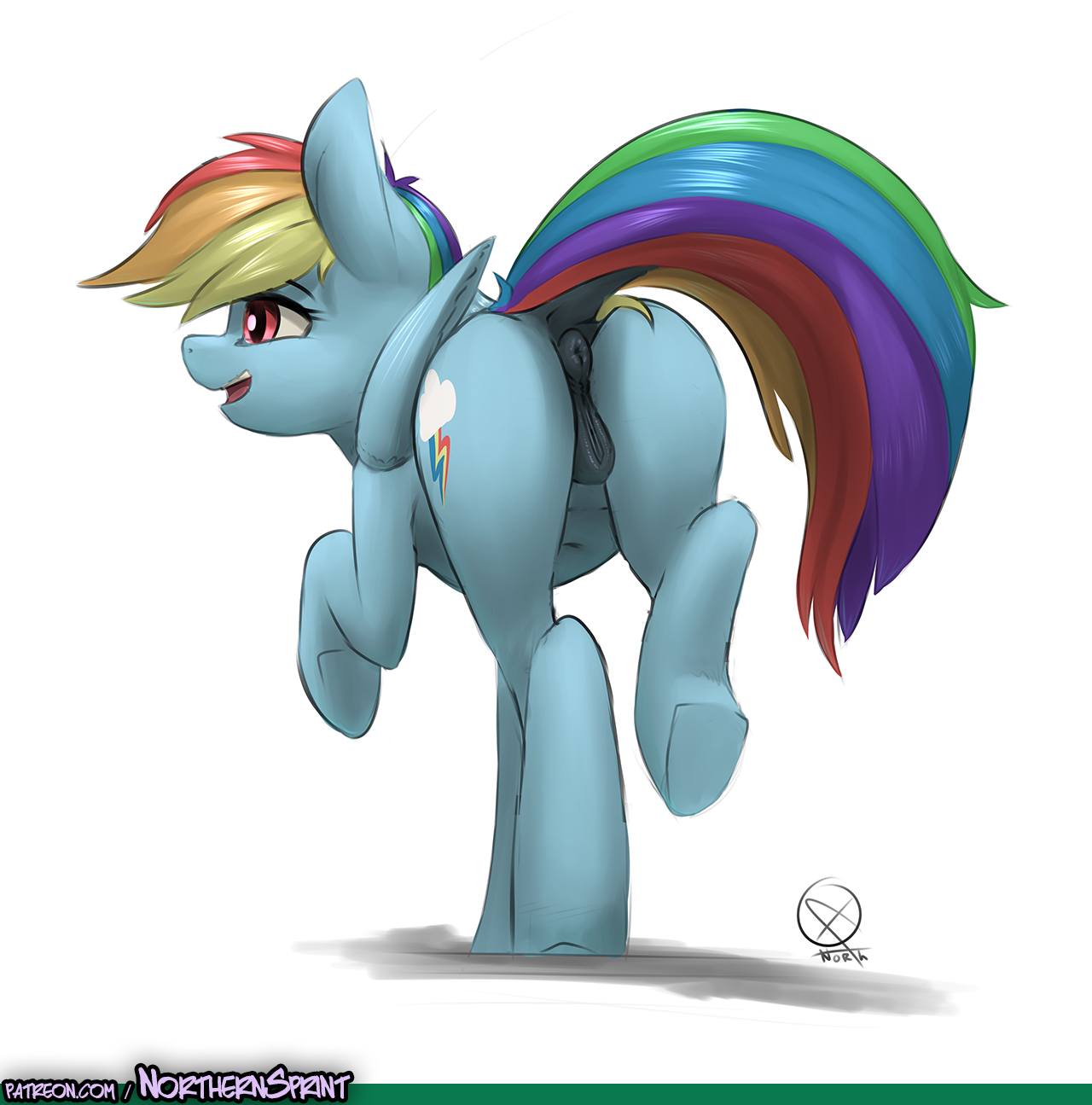 Rainbow Dash (Mlp) Rule 34 Image