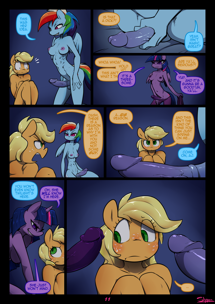 Applejack (Mlp) Rule 34 Image