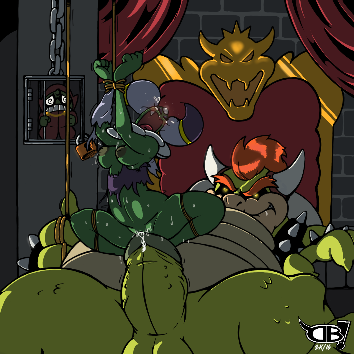 Bowser (Mario (Series)) Rule 34 Image