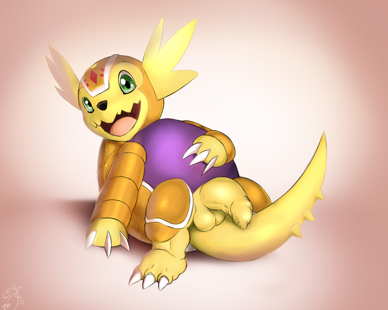 Armadillomon (Digimon) Rule 34 Image