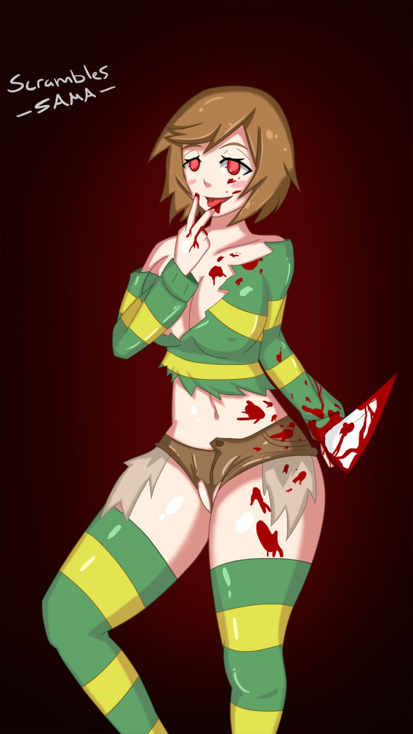 Chara (Undertale) Rule 34 Image