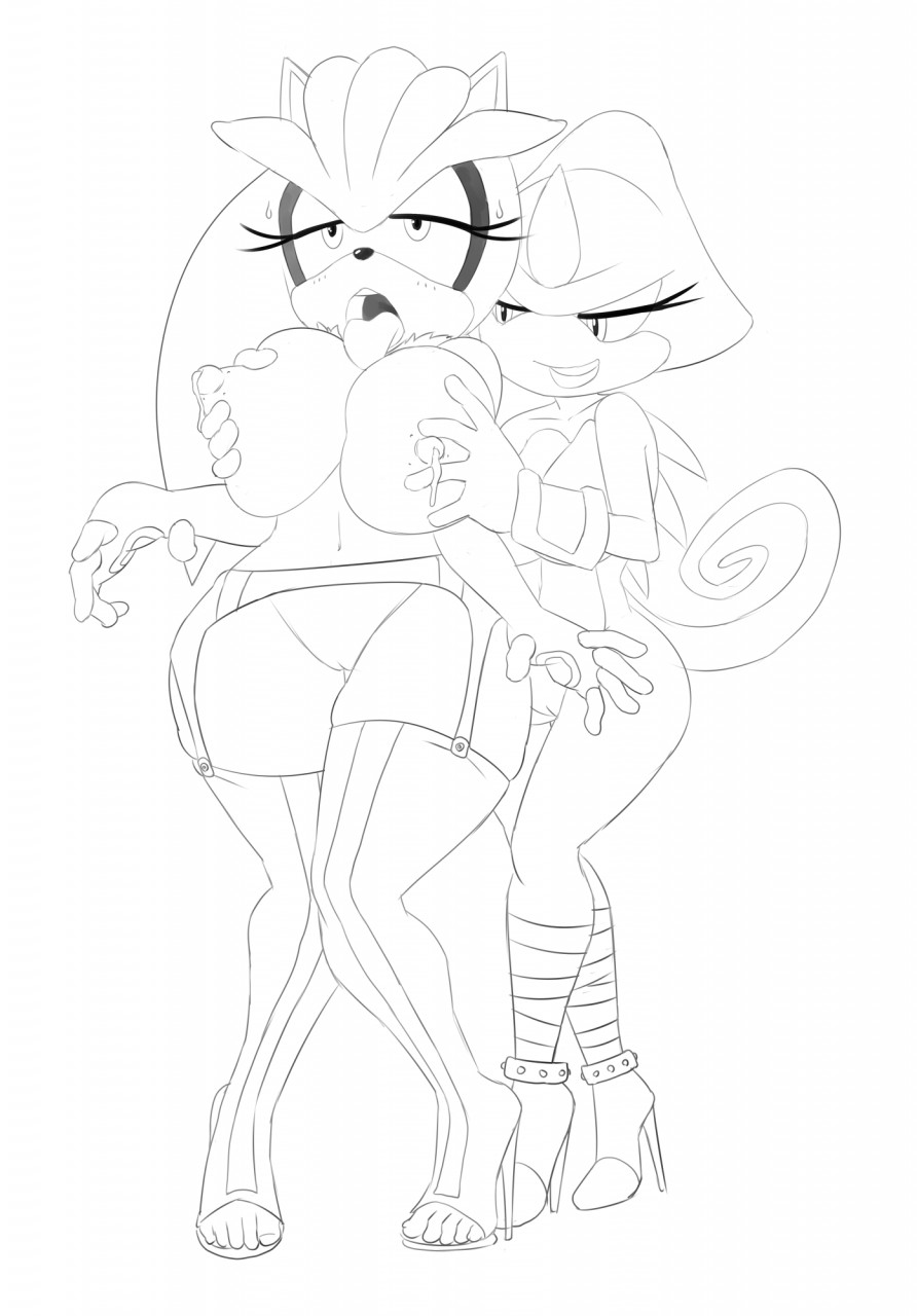 Espio The Chameleon (Sega) Rule 34 Image