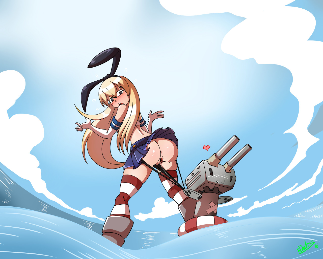 Rensouhou-Chan (Kantai Collection) Rule 34 Image