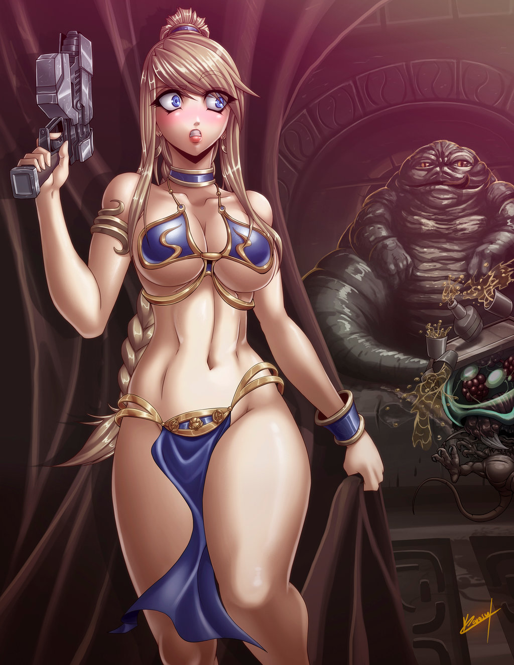 Jabba The Hutt (Metroid) Rule 34 Image