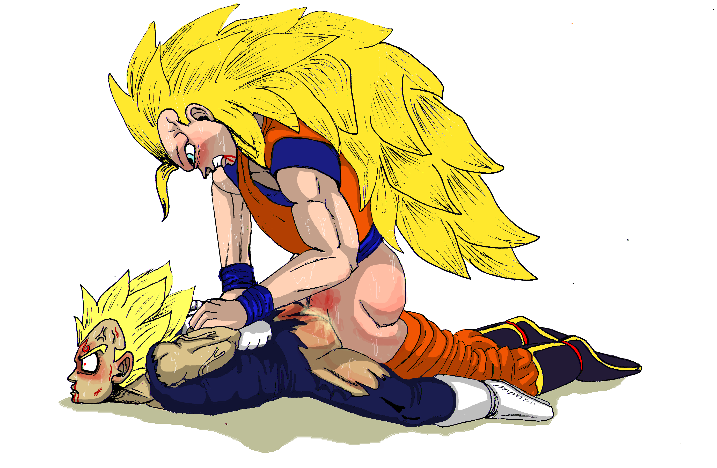 Son Goku (Dragon Ball) Rule 34 Image