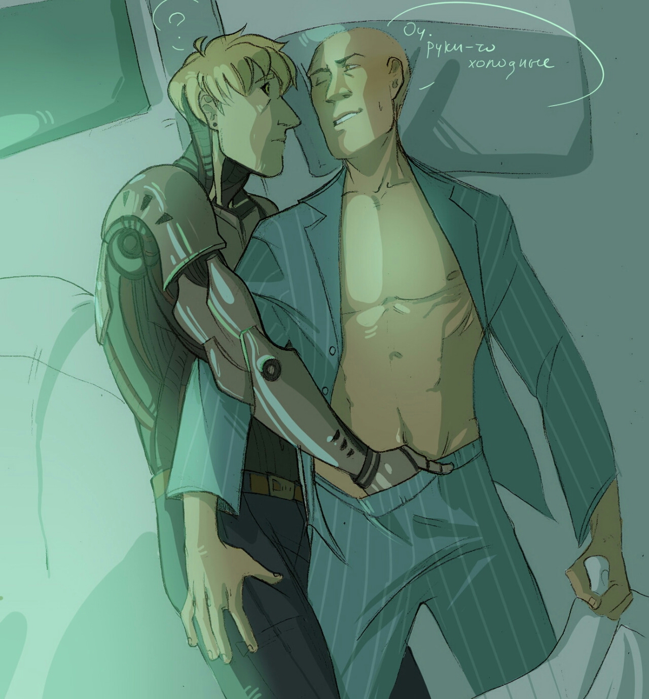 Genos (One-Punch Man) Rule 34 Image